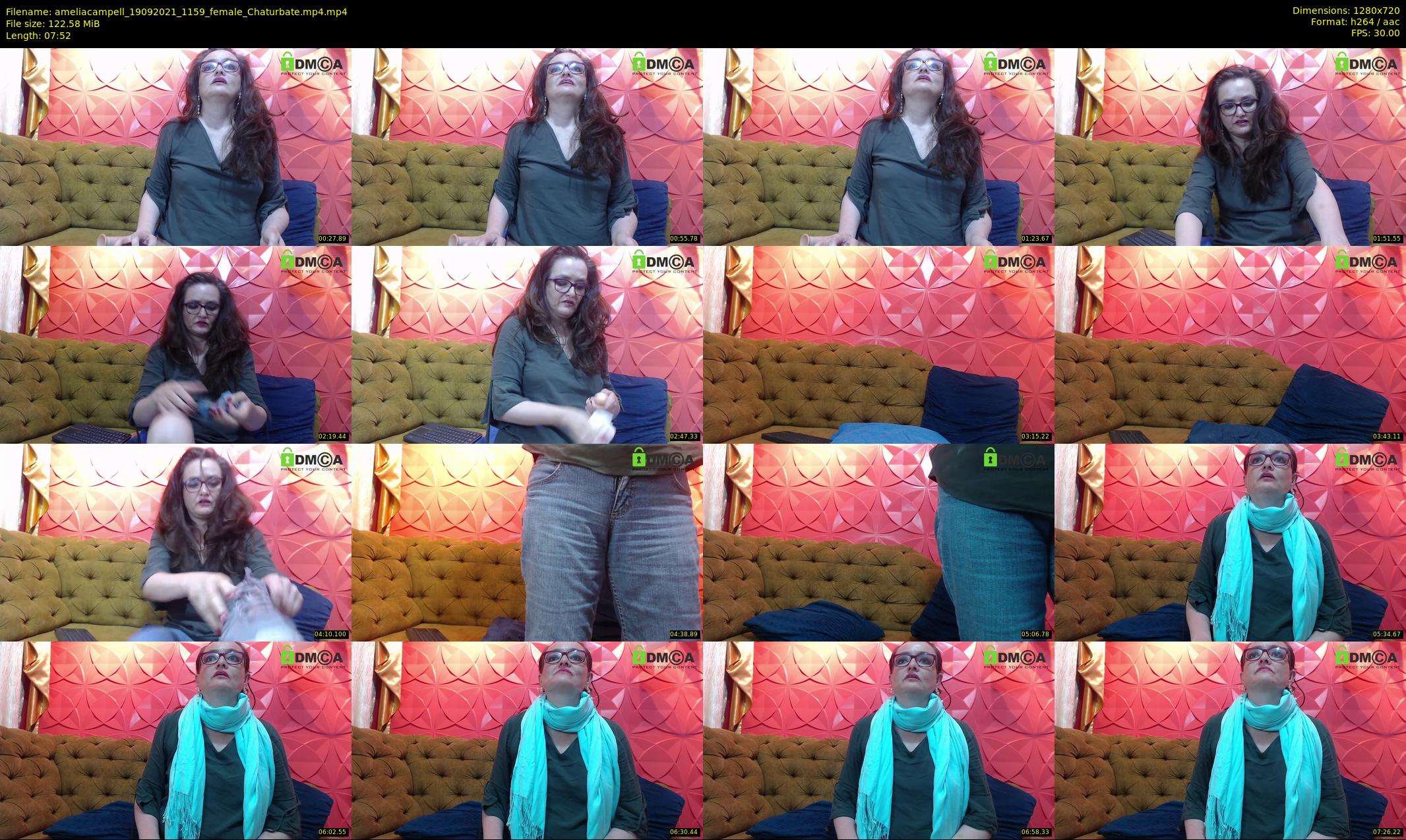 ameliacampell — 8 minute Chaturbate female cam show recording, 720p, Sep 19, 2021