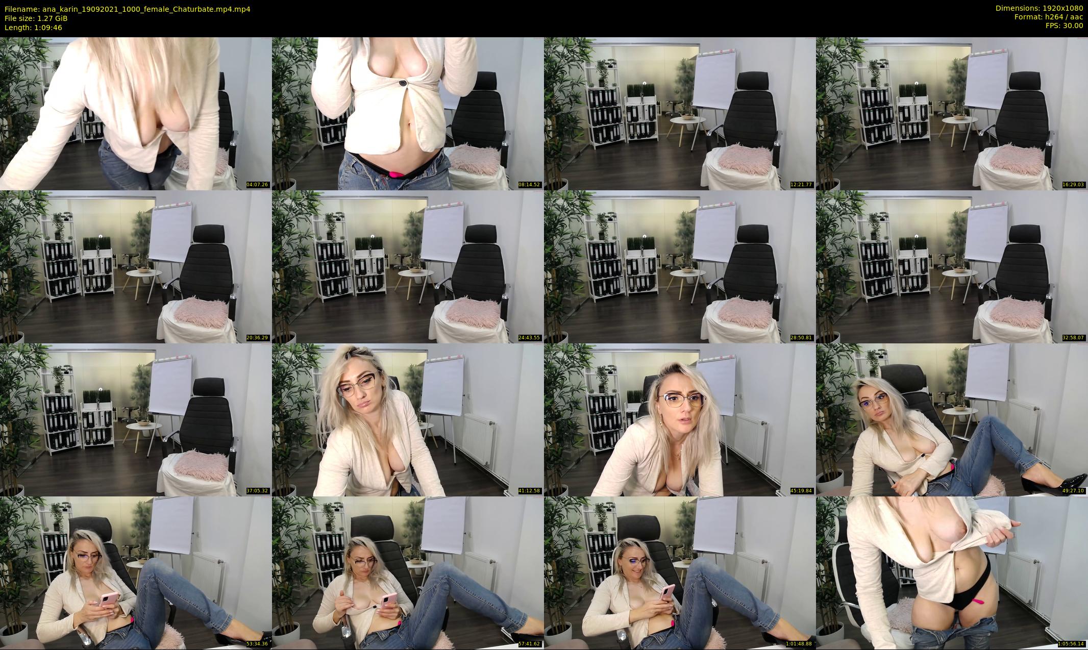 ana_karin — 70 minute Chaturbate female cam show recording, 1080p, Sep 19, 2021