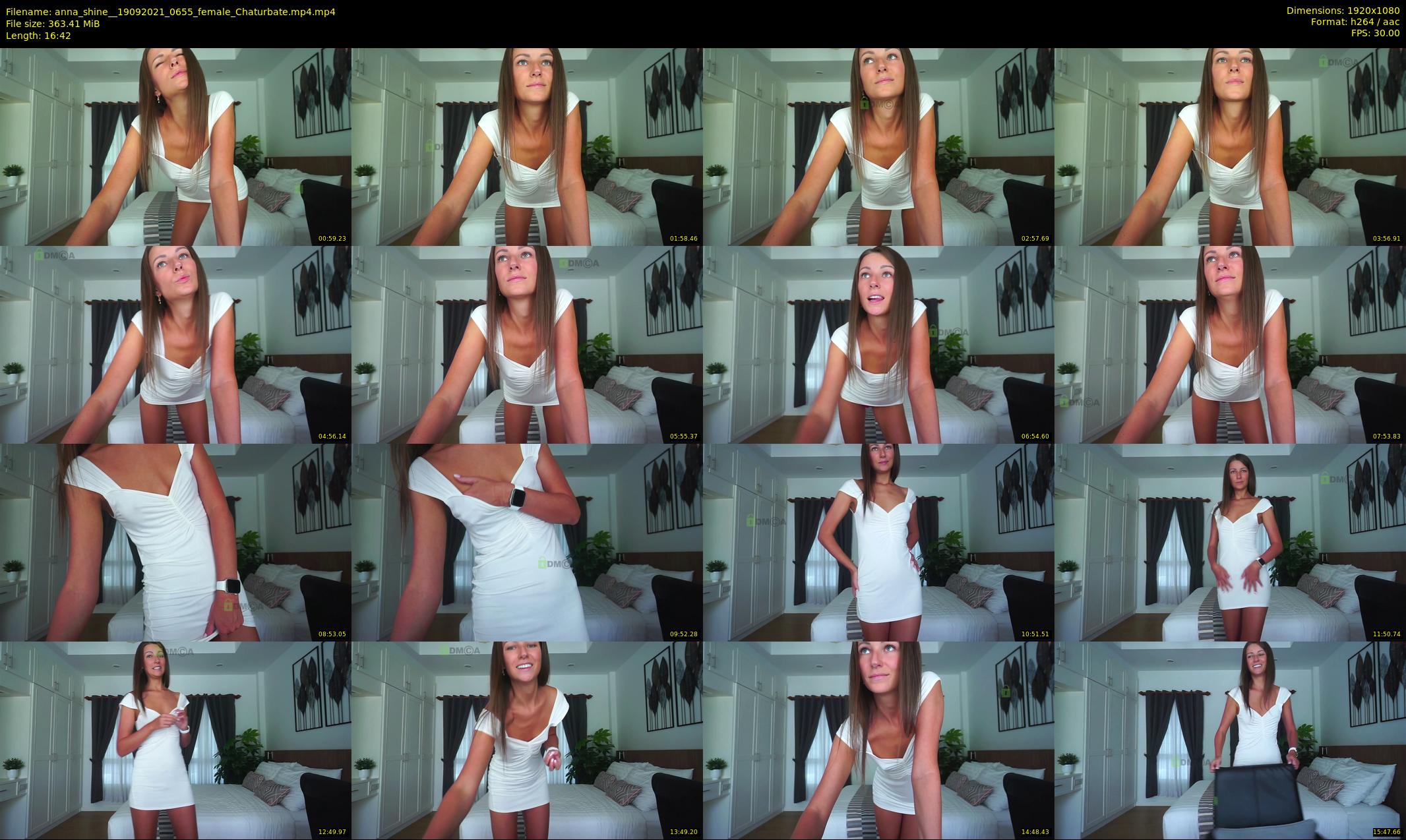 anna_shine_ — 17 minute Chaturbate female cam show recording, 1080p, Sep 19, 2021