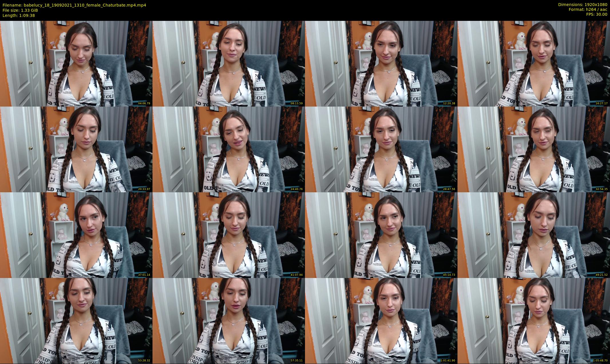 babelucy_18 — 70 minute Chaturbate female cam show recording, 1080p, Sep 19, 2021