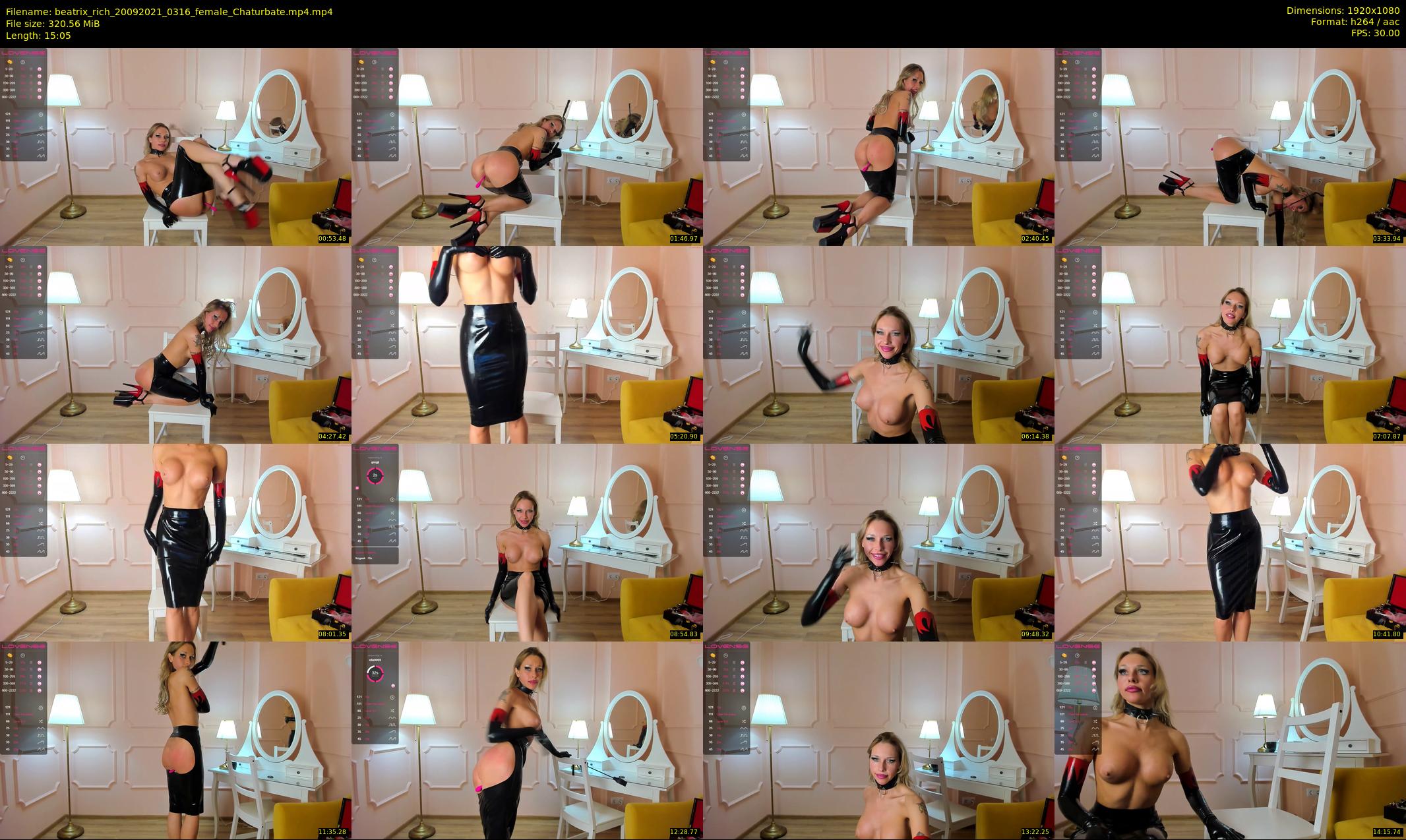 beatrix_rich — 16 minute Chaturbate female cam show recording, 1080p, Sep 20, 2021