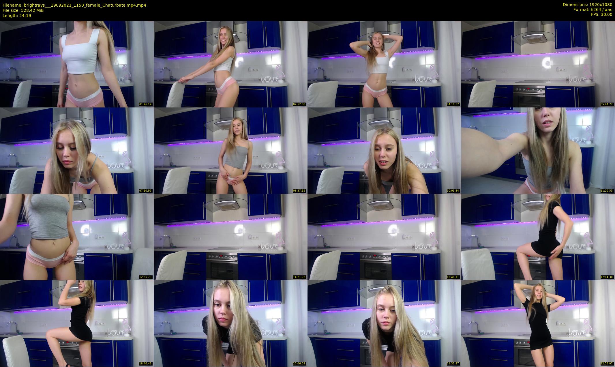 brightrays__ — 25 minute Chaturbate female cam show recording, 1080p, Sep 19, 2021