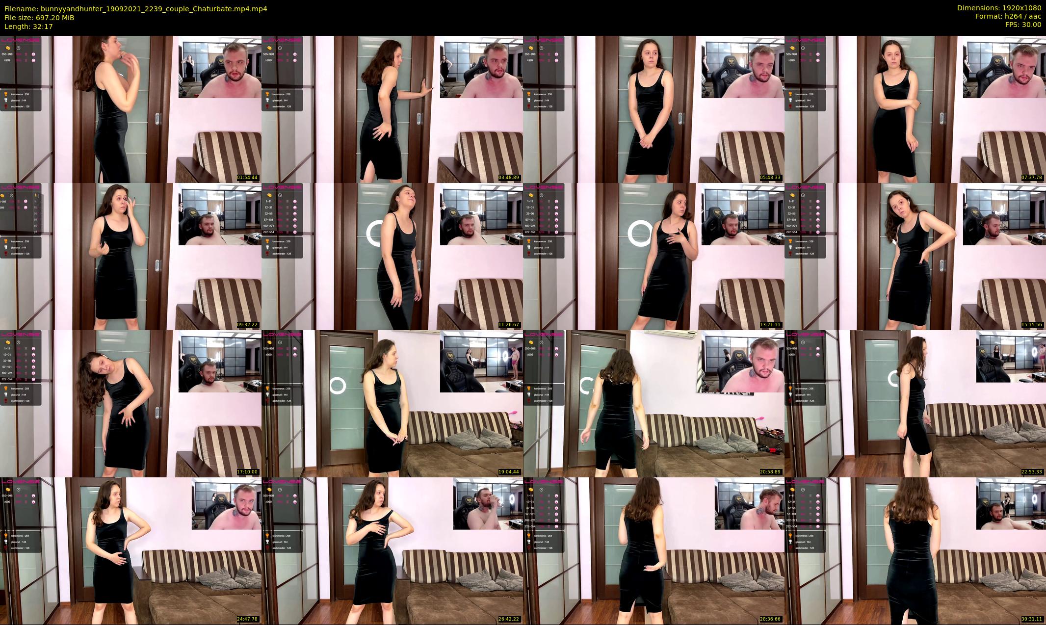 bunnyyandhunter — 33 minute Chaturbate couple cam show recording, 1080p, Sep 19, 2021