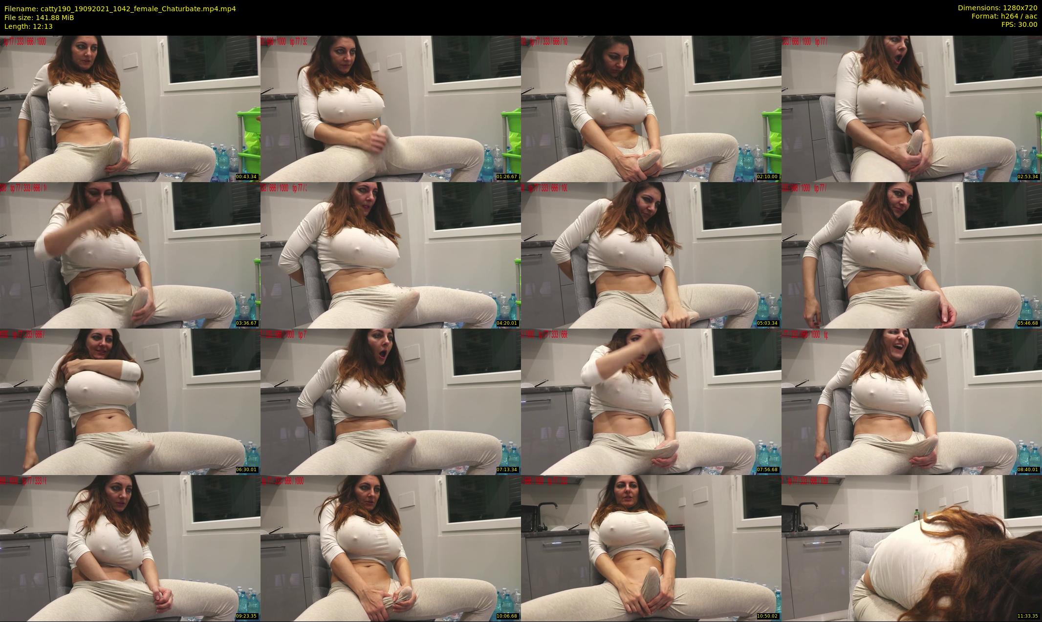 catty190 — 13 minute Chaturbate female cam show recording, 720p, Sep 19, 2021