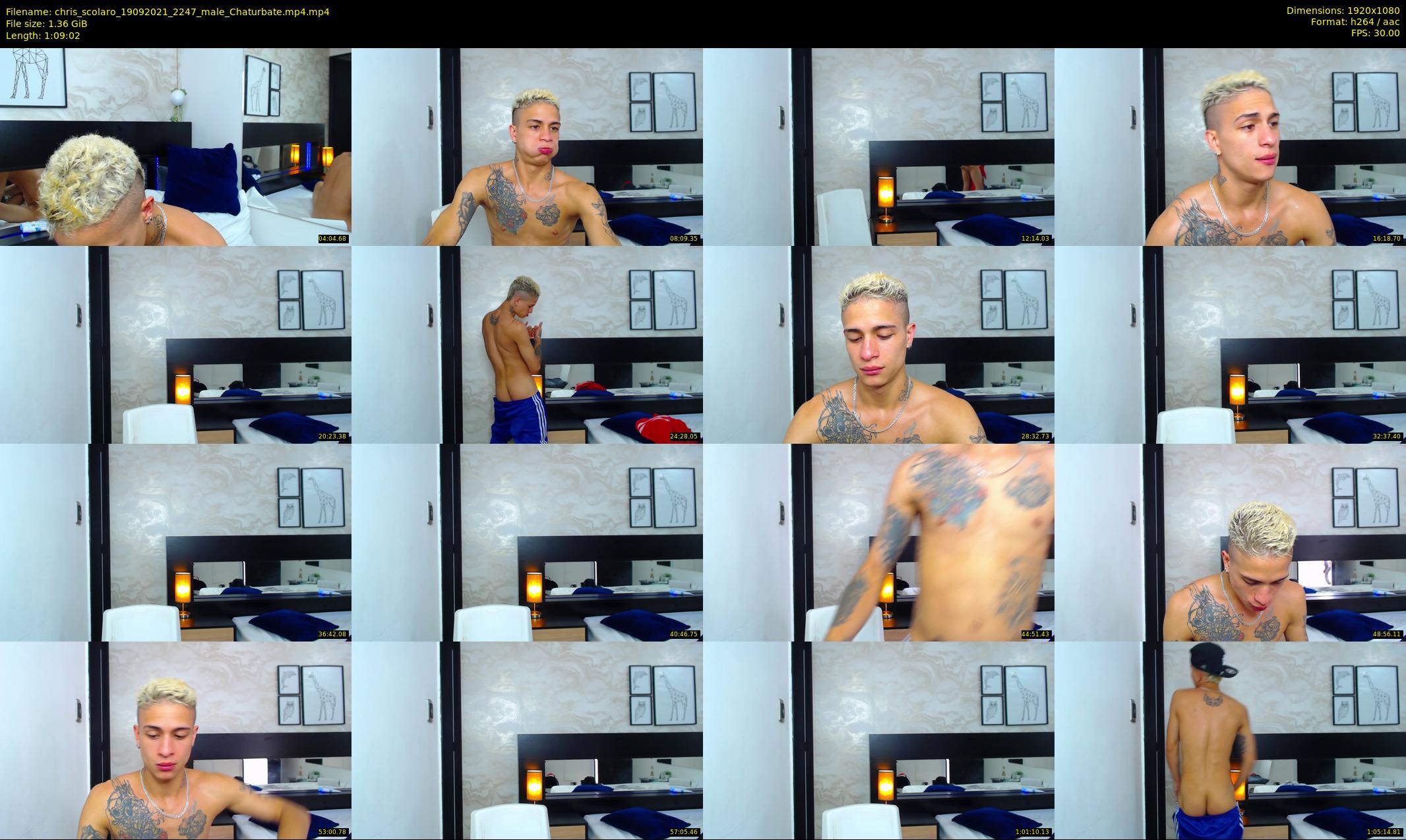 chris_scolaro — 70 minute Chaturbate male cam show recording, 1080p, Sep 19, 2021