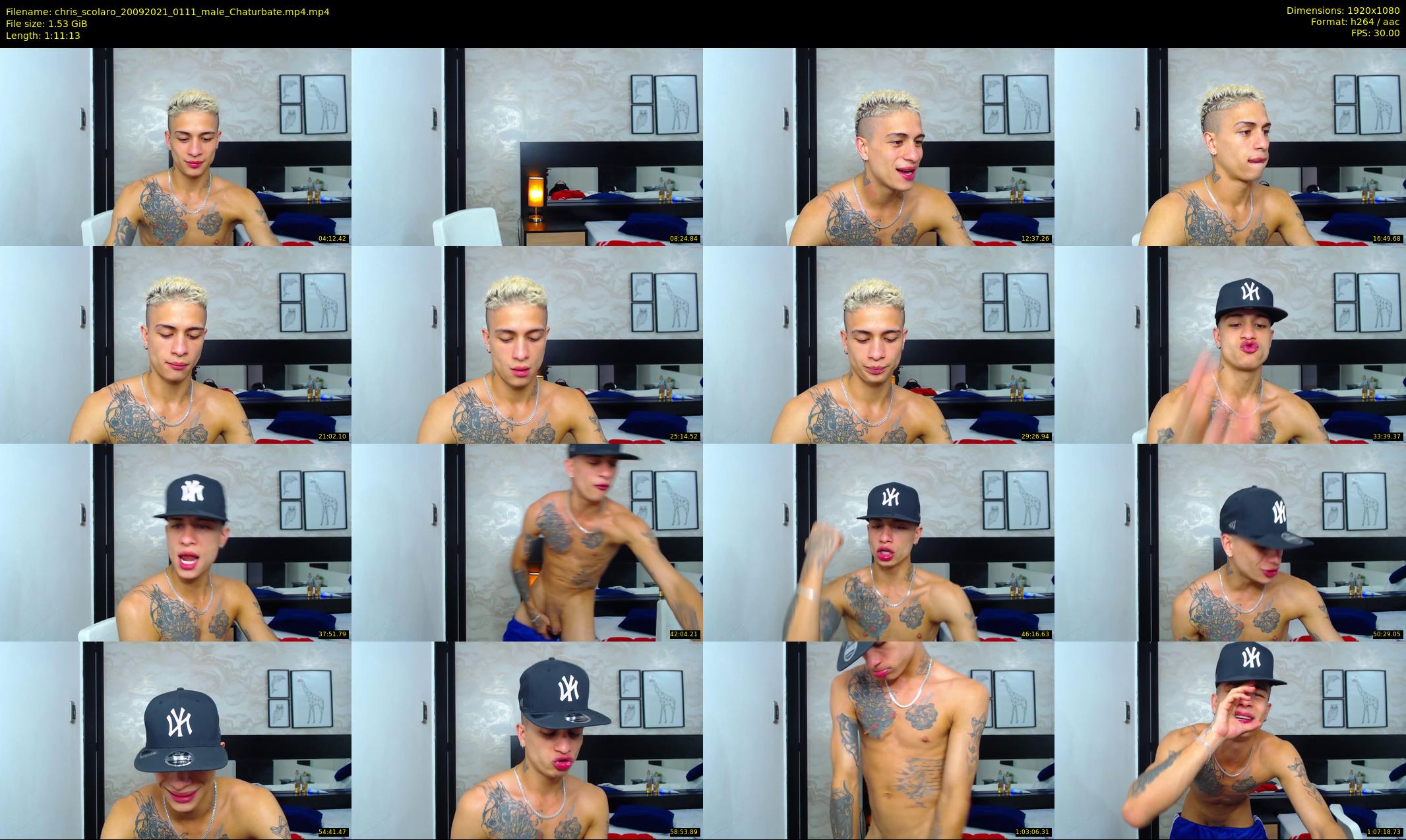 chris_scolaro — 72 minute Chaturbate male cam show recording, 1080p, Sep 20, 2021