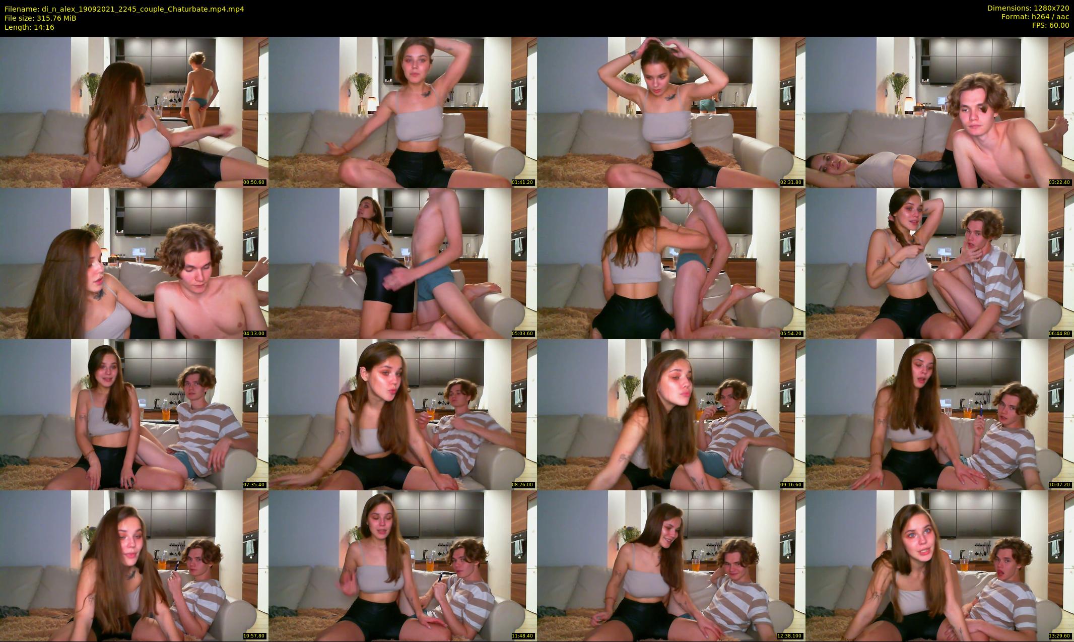 di_n_alex — 15 minute Chaturbate couple cam show recording, 720p, Sep 19, 2021