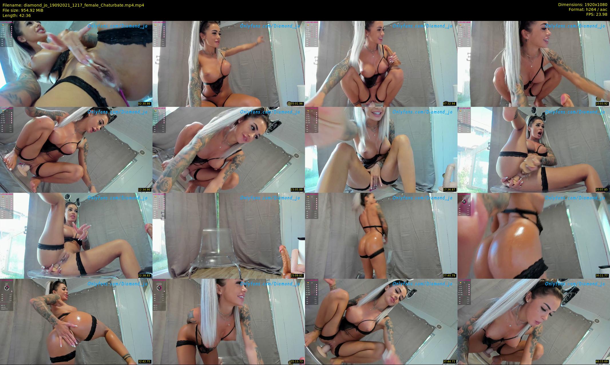 diamond_jo — 43 minute Chaturbate female cam show recording, 1080p, Sep 19, 2021