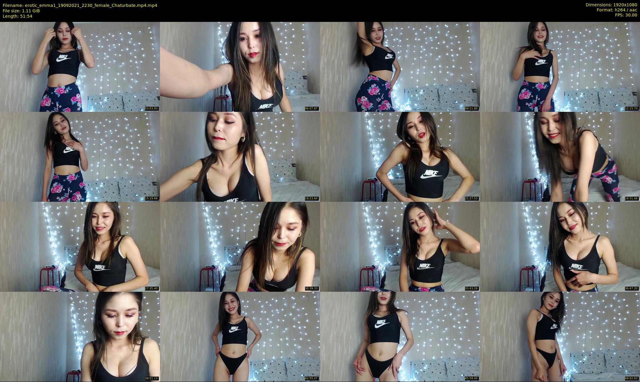 erotic_emma1 — 52 minute Chaturbate female cam show recording, 1080p, Sep 19, 2021