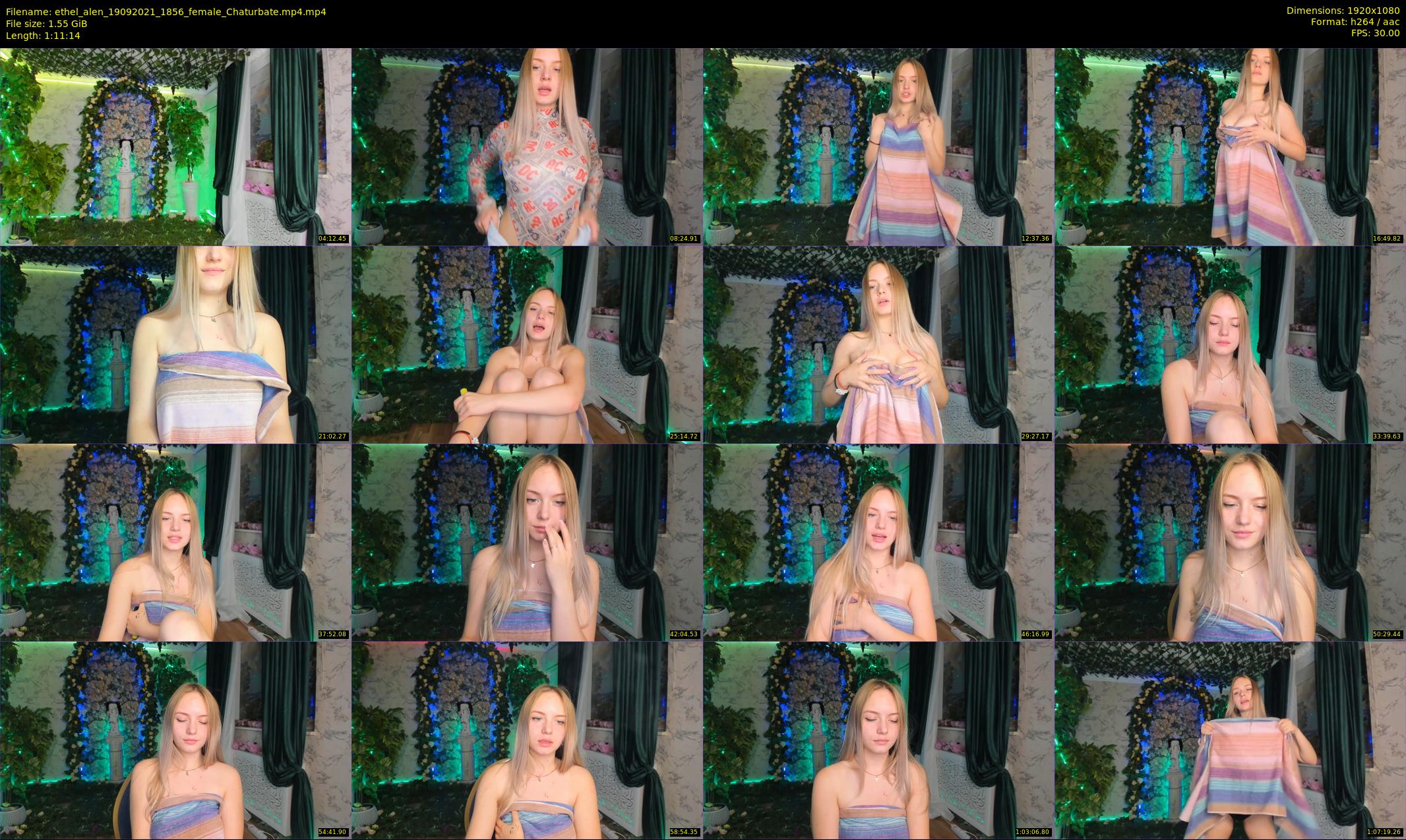 ethel_alen — 72 minute Chaturbate female cam show recording, 1080p, Sep 19, 2021