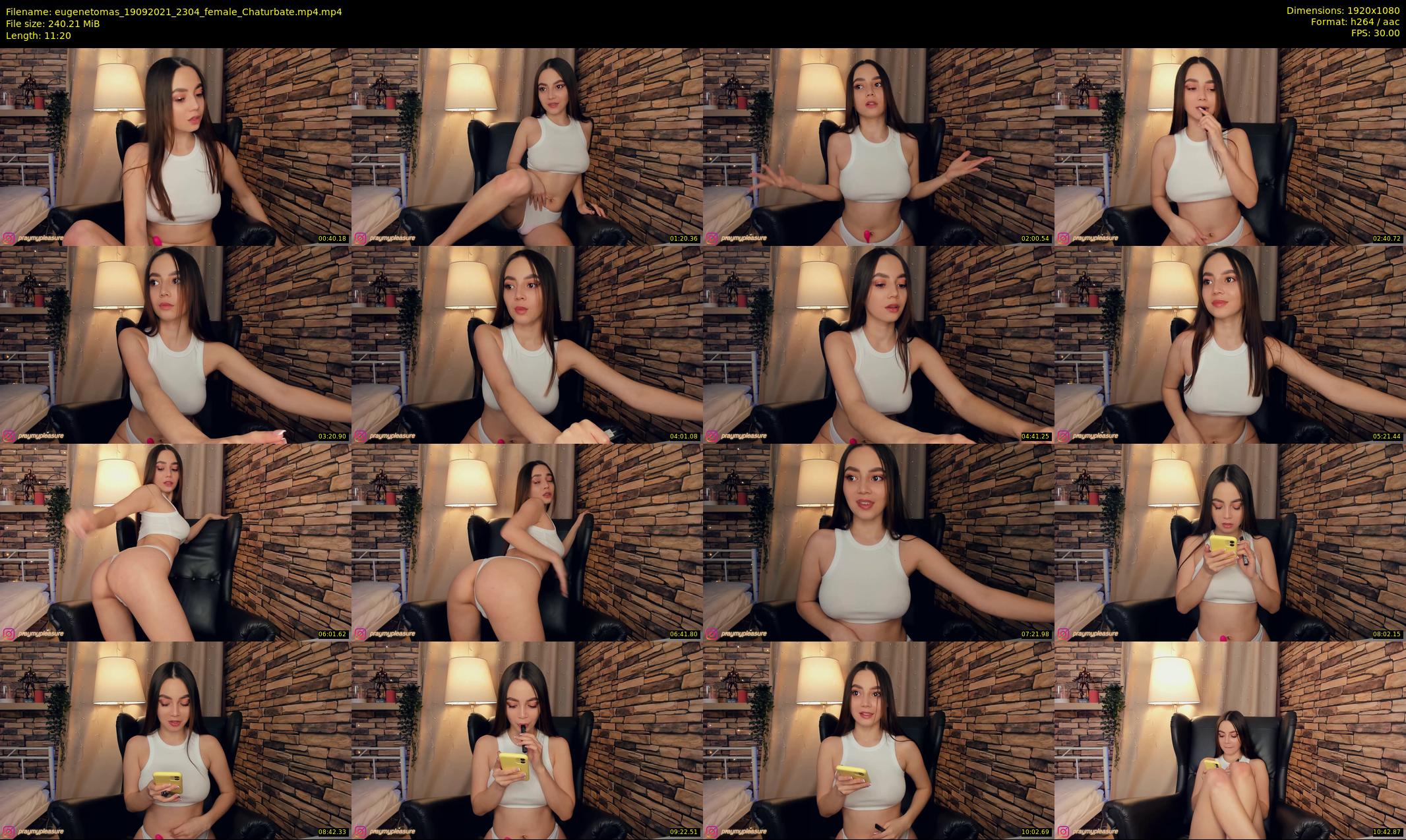 eugenetomas — 12 minute Chaturbate couple cam show recording, 1080p, Sep 19, 2021