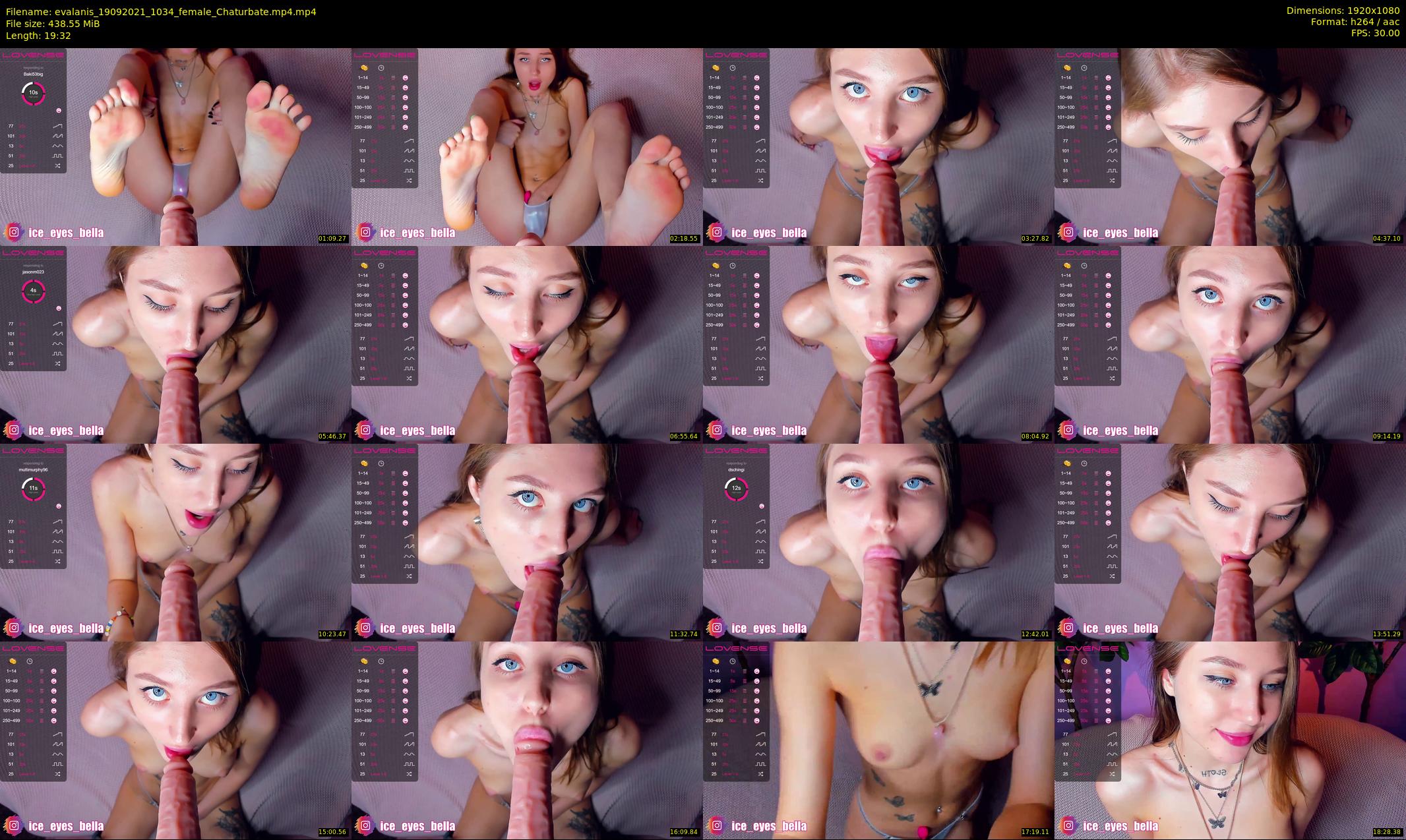 evalanis — 20 minute Chaturbate couple cam show recording, 1080p, Sep 19, 2021