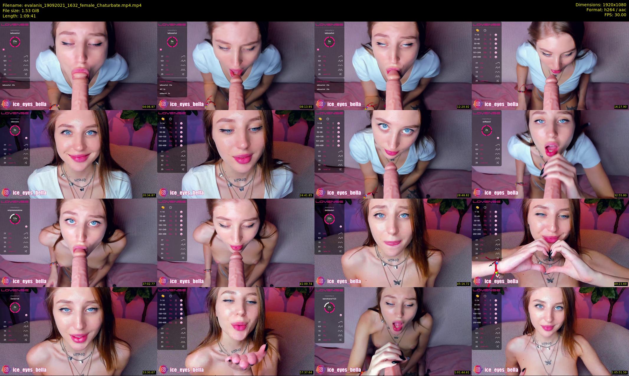 evalanis — 70 minute Chaturbate couple cam show recording, 1080p, Sep 19, 2021