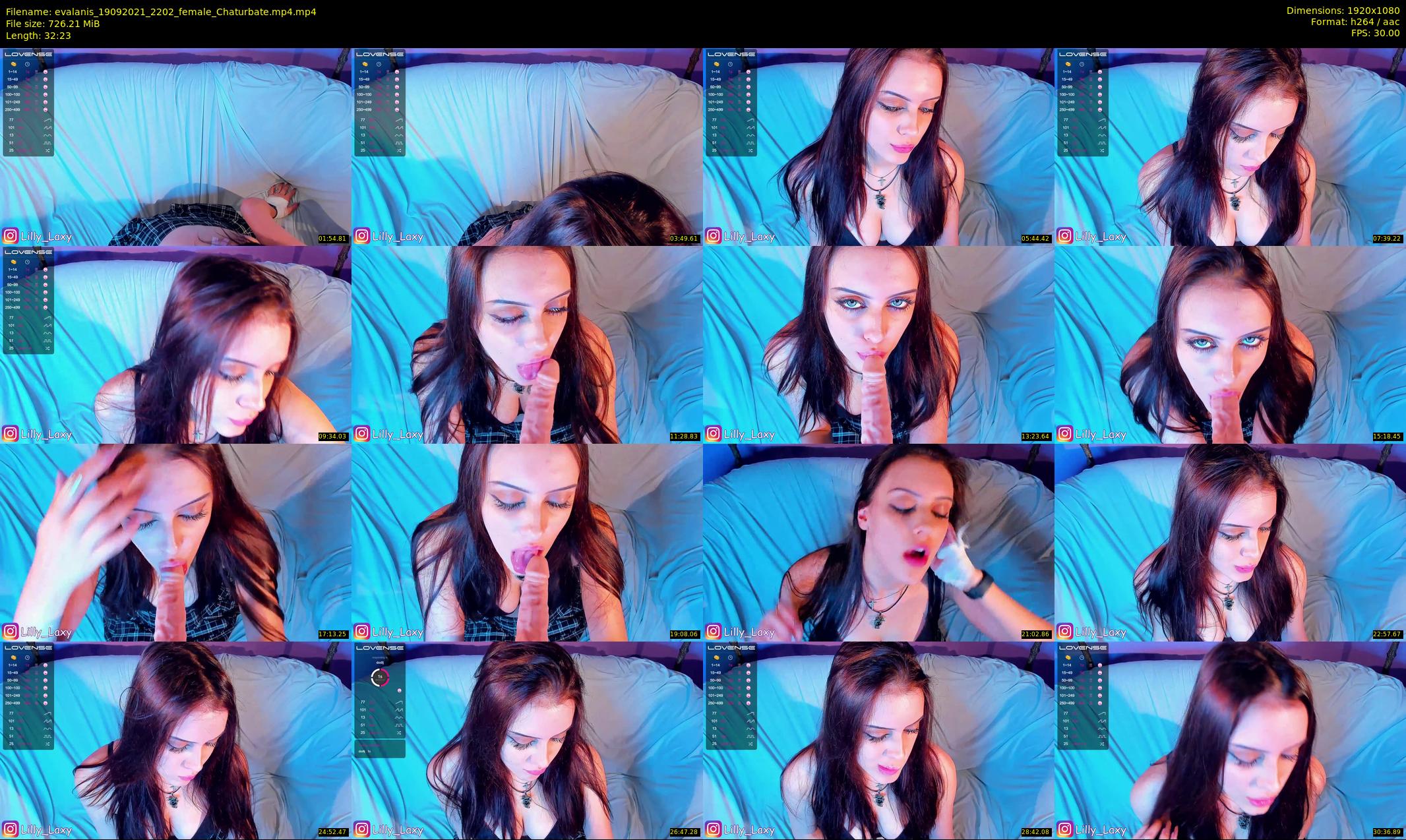 evalanis — 33 minute Chaturbate couple cam show recording, 1080p, Sep 19, 2021