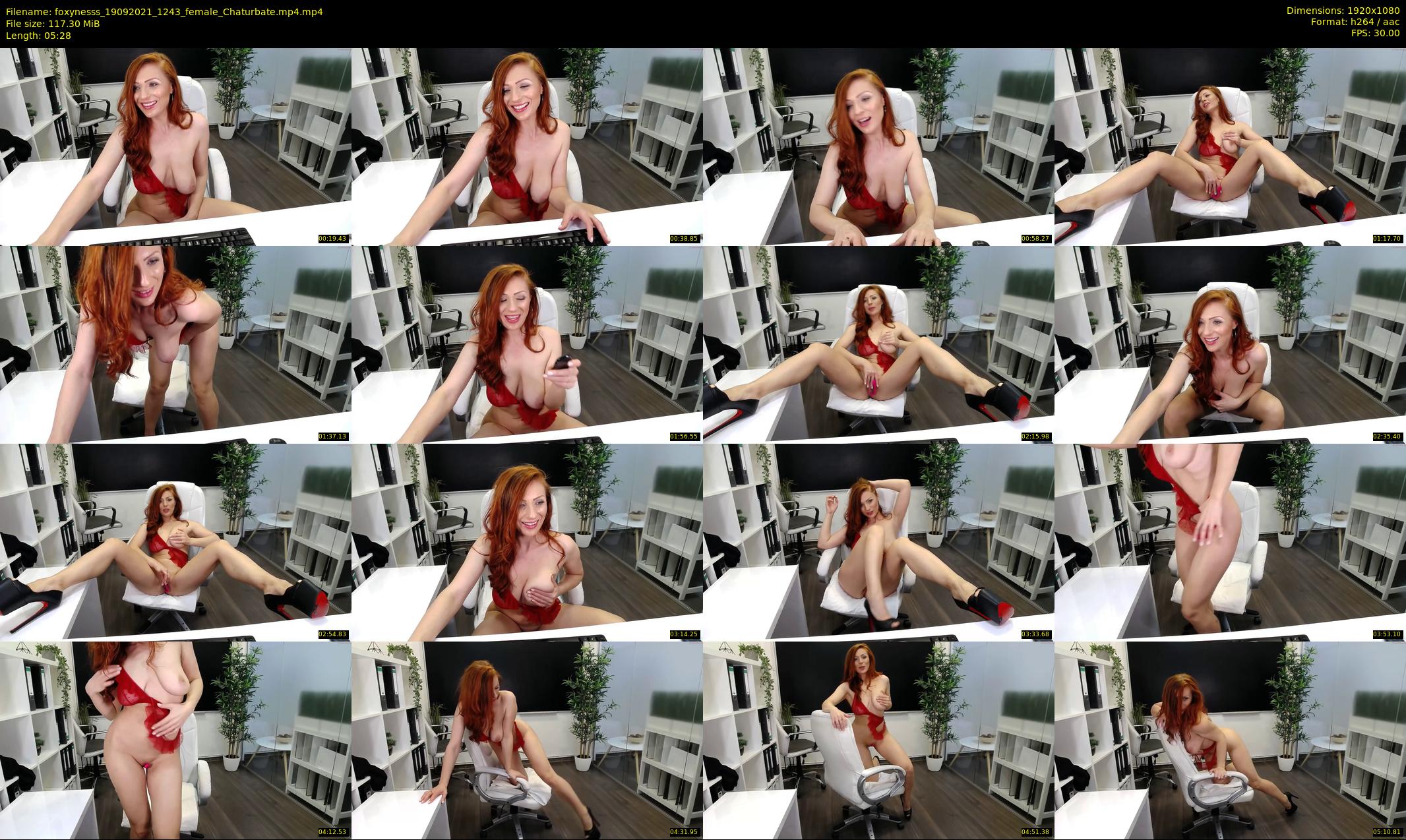 foxynesss — 6 minute Chaturbate female cam show recording, 1080p, Sep 19, 2021