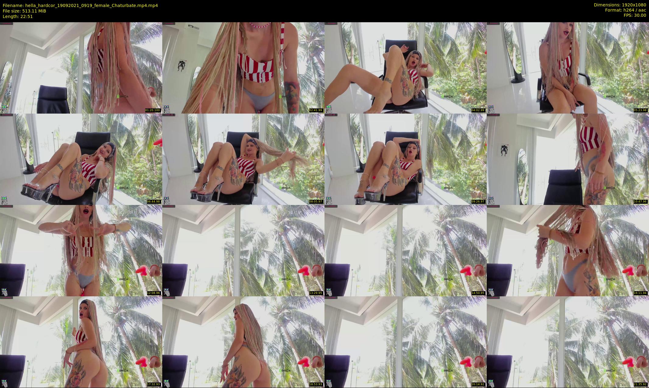 hella_hardcor — 23 minute Chaturbate female cam show recording, 1080p, Sep 19, 2021