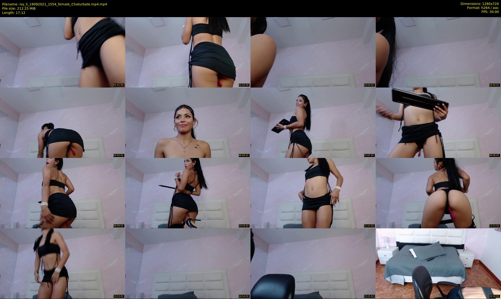 ivy_li — 18 minute Chaturbate female cam show recording, 720p, Sep 19, 2021