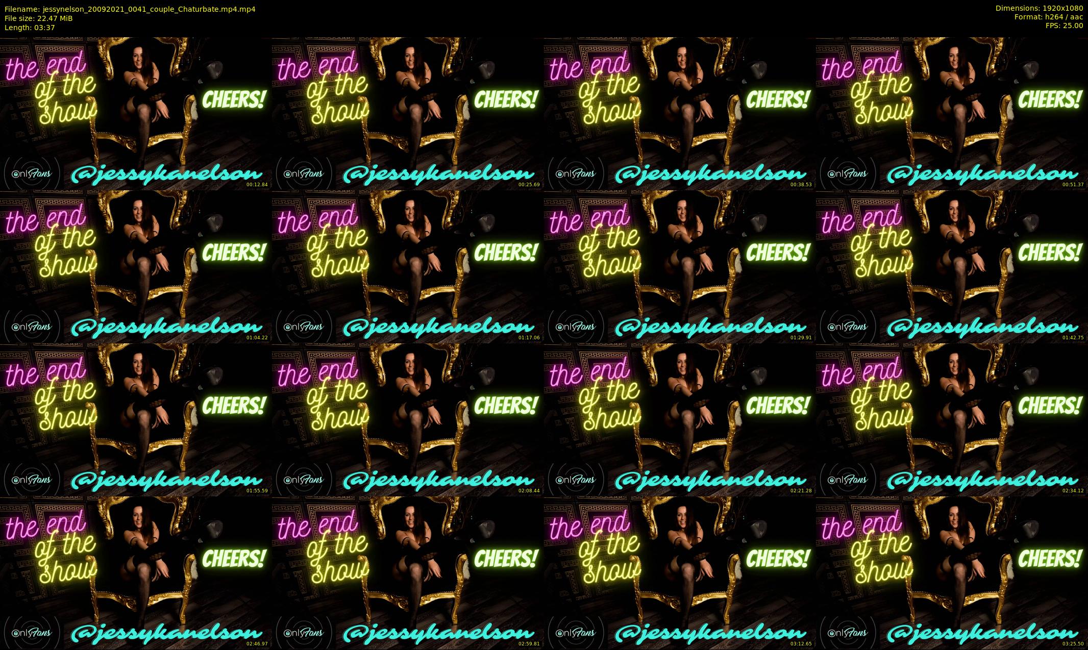 jessynelson — 4 minute Chaturbate female cam show recording, 1080p, Sep 20, 2021
