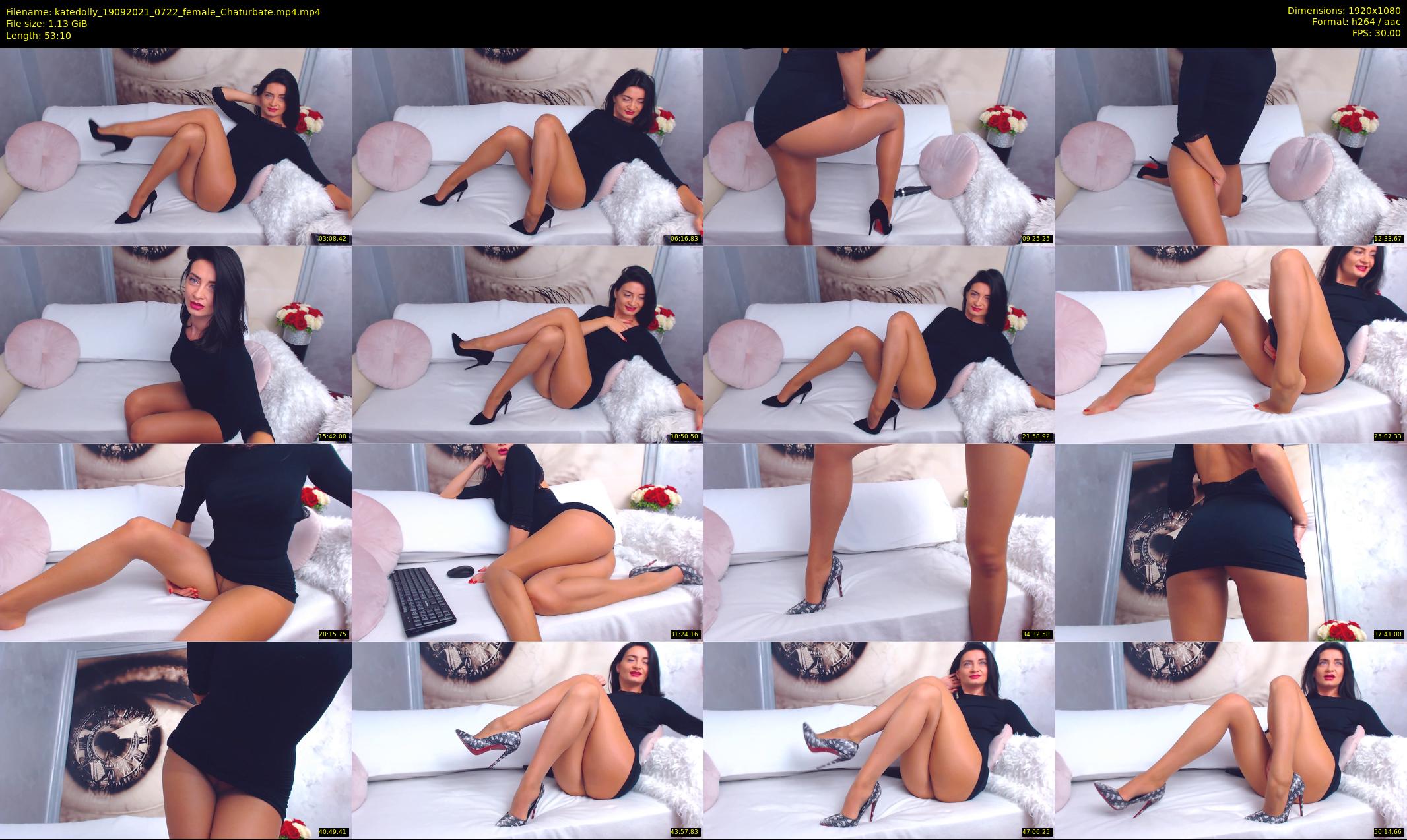 katedolly — 54 minute Chaturbate female cam show recording, 1080p, Sep 19, 2021