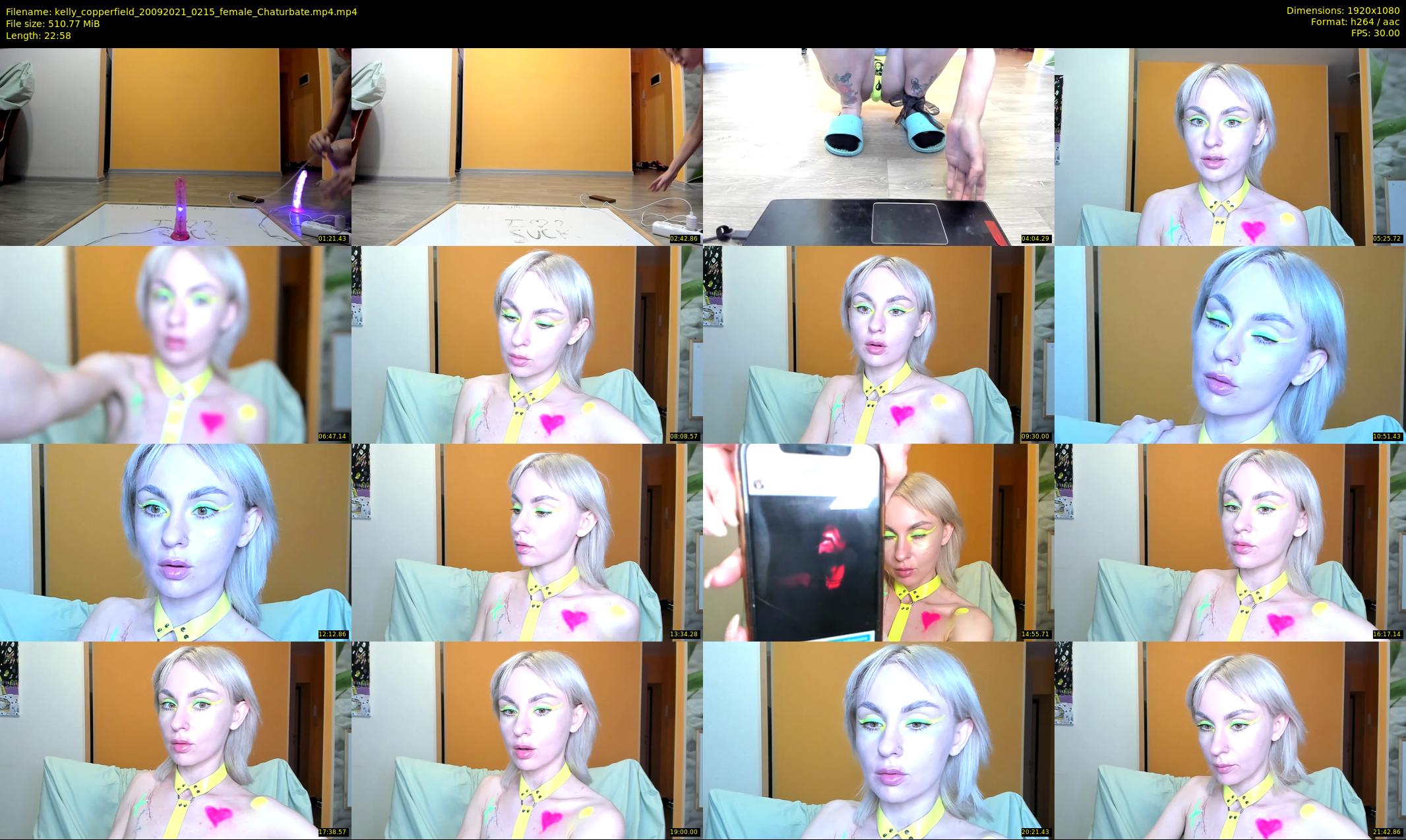 kelly_copperfield — 23 minute Chaturbate female cam show recording, 1080p, Sep 20, 2021