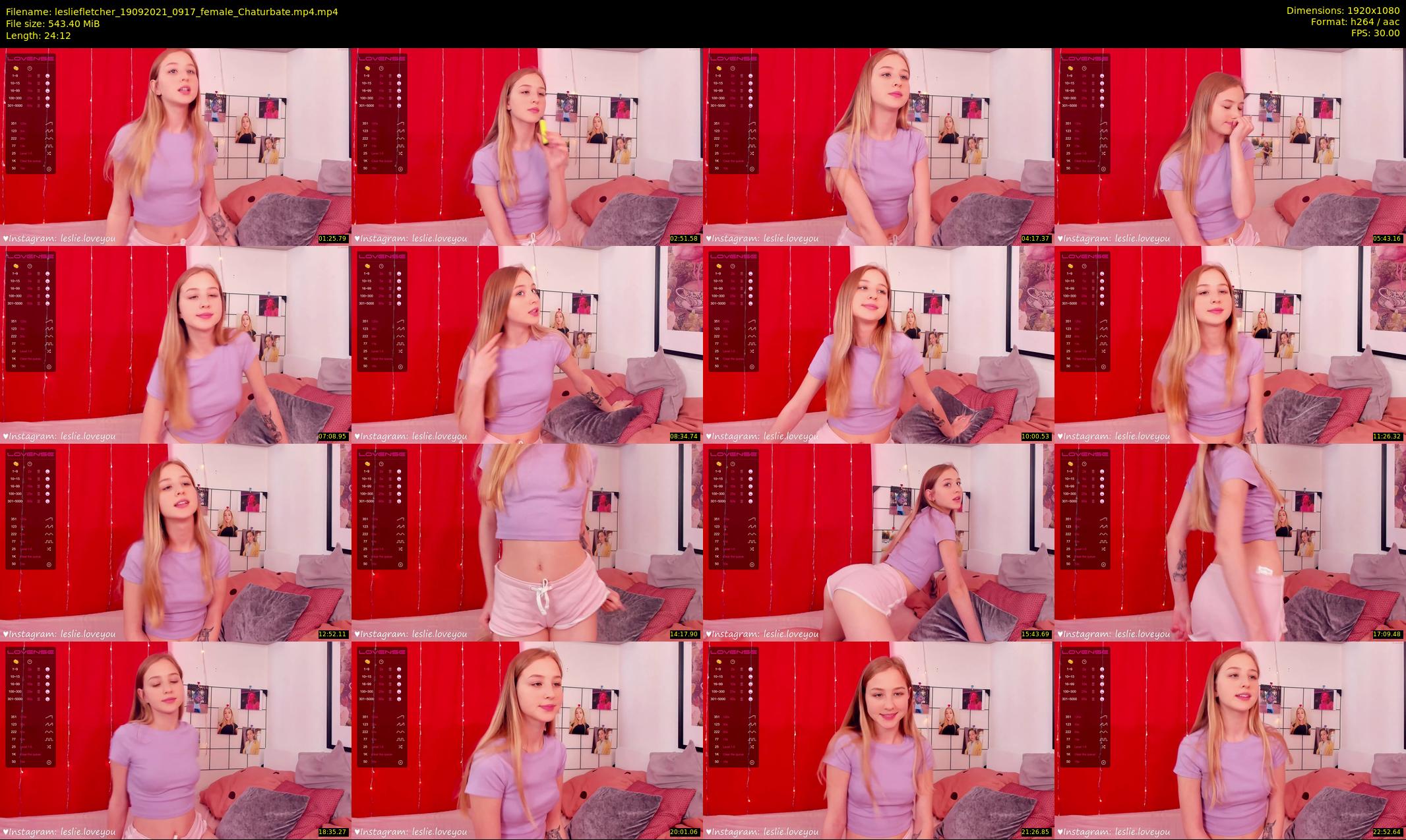 lesliefletcher — 25 minute Chaturbate couple cam show recording, 1080p, Sep 19, 2021