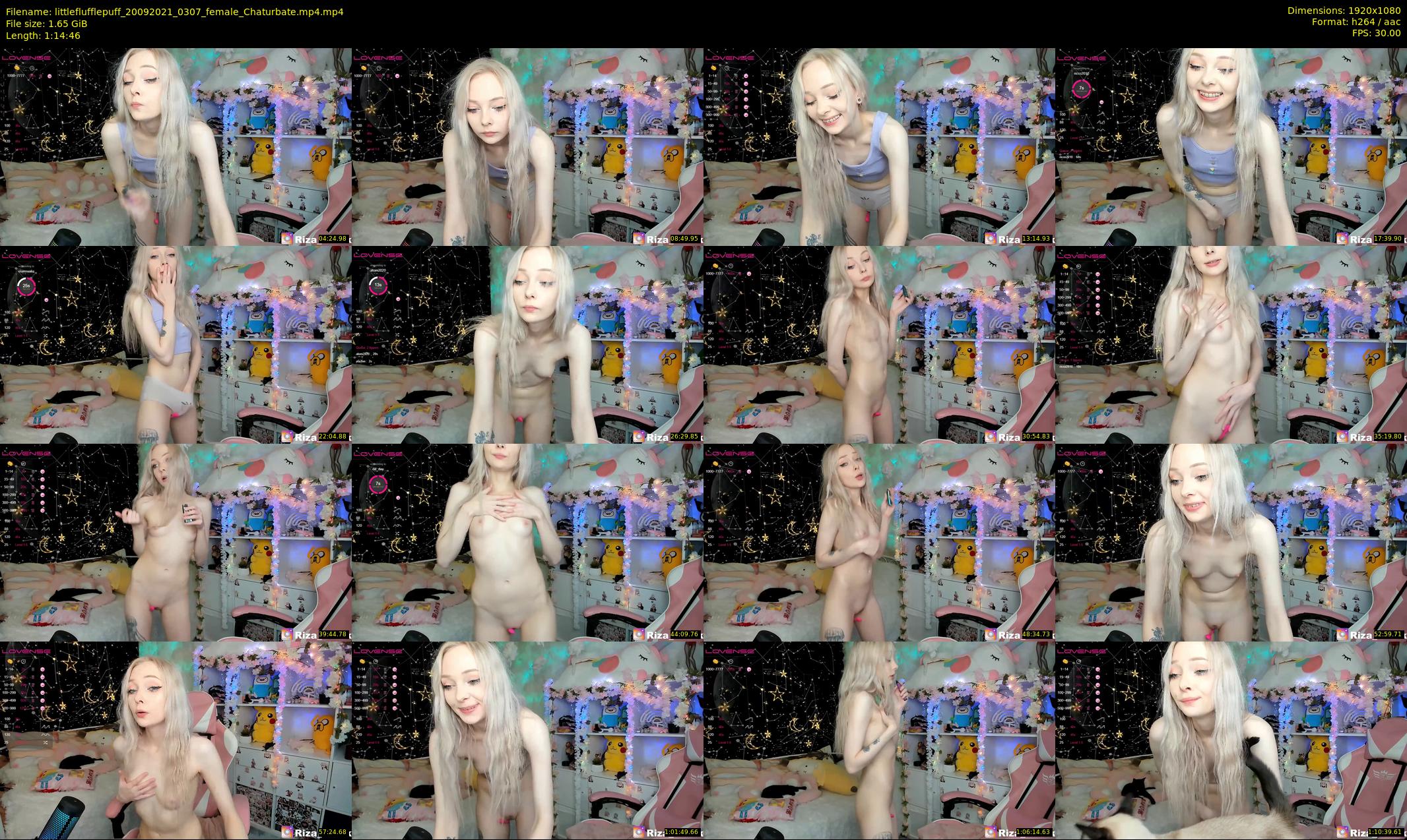 littleflufflepuff — 75 minute Chaturbate female cam show recording, 1080p, Sep 20, 2021