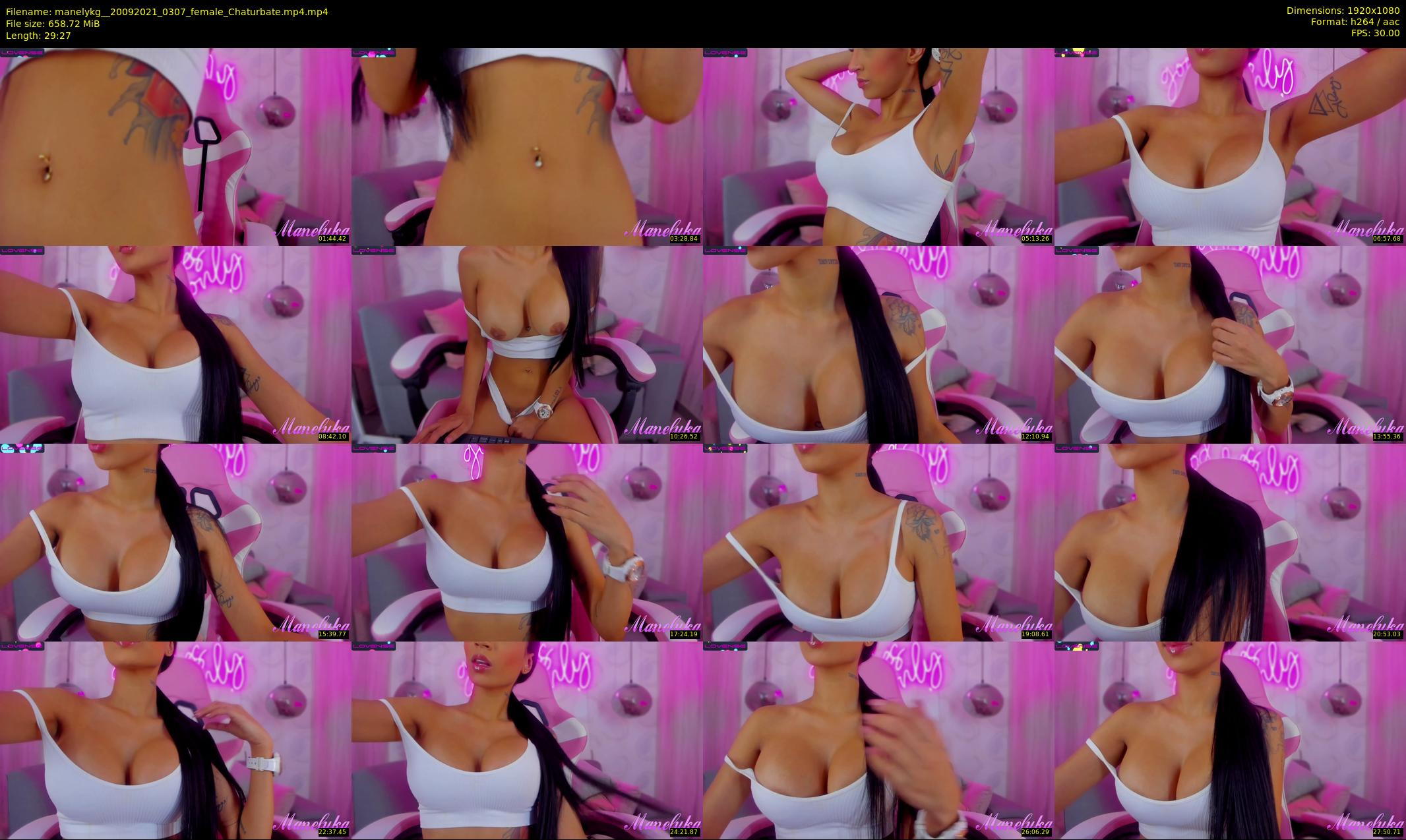 manelykg_ — 30 minute Chaturbate female cam show recording, 1080p, Sep 20, 2021
