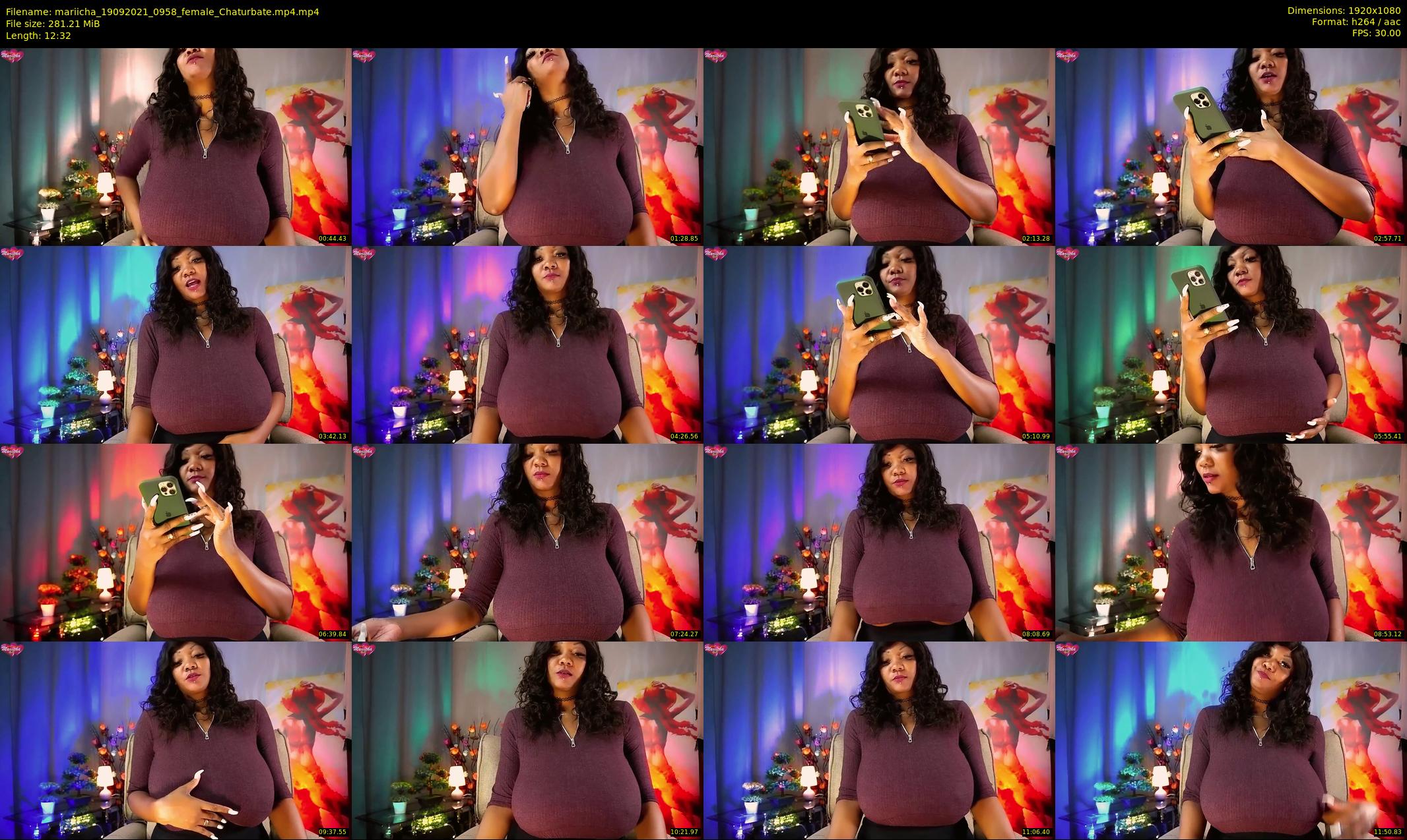 mariicha — 13 minute Chaturbate female cam show recording, 1080p, Sep 19, 2021