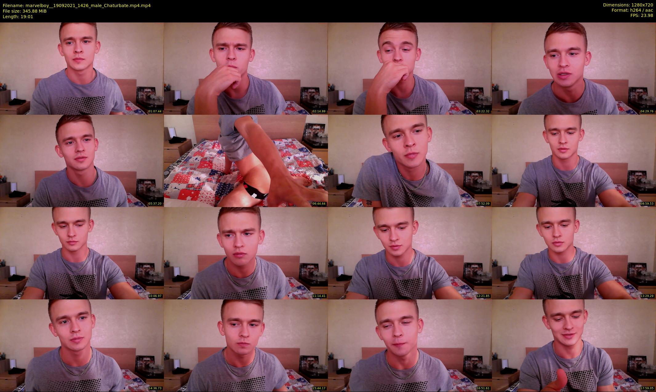 marvelboy_ — 20 minute Chaturbate male cam show recording, 720p, Sep 19, 2021