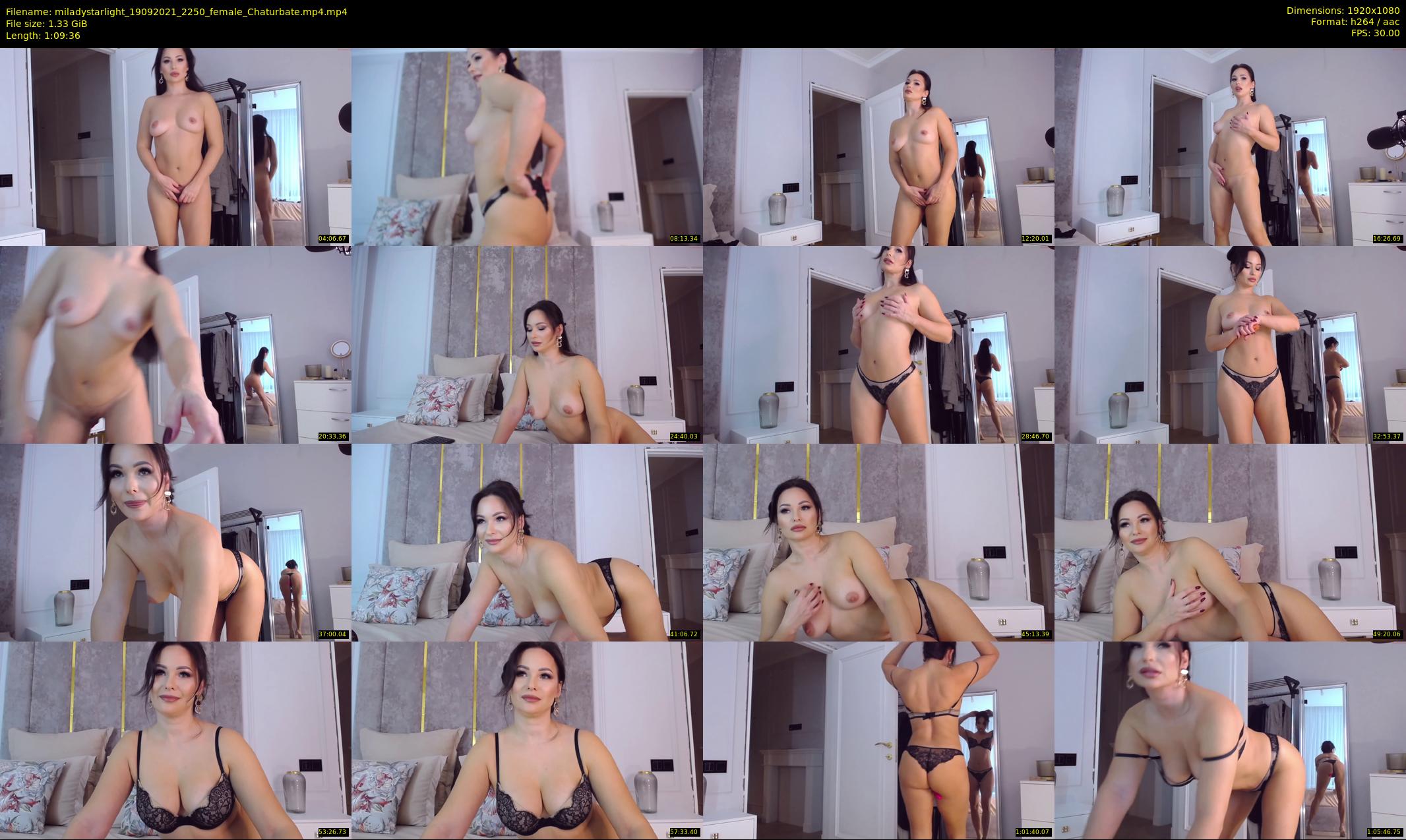 miladystarlight — 70 minute Chaturbate female cam show recording, 1080p, Sep 19, 2021