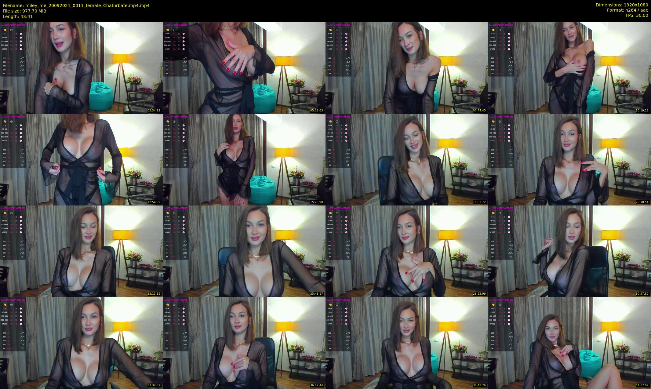 miley_me — 44 minute Chaturbate female cam show recording, 1080p, Sep 20, 2021