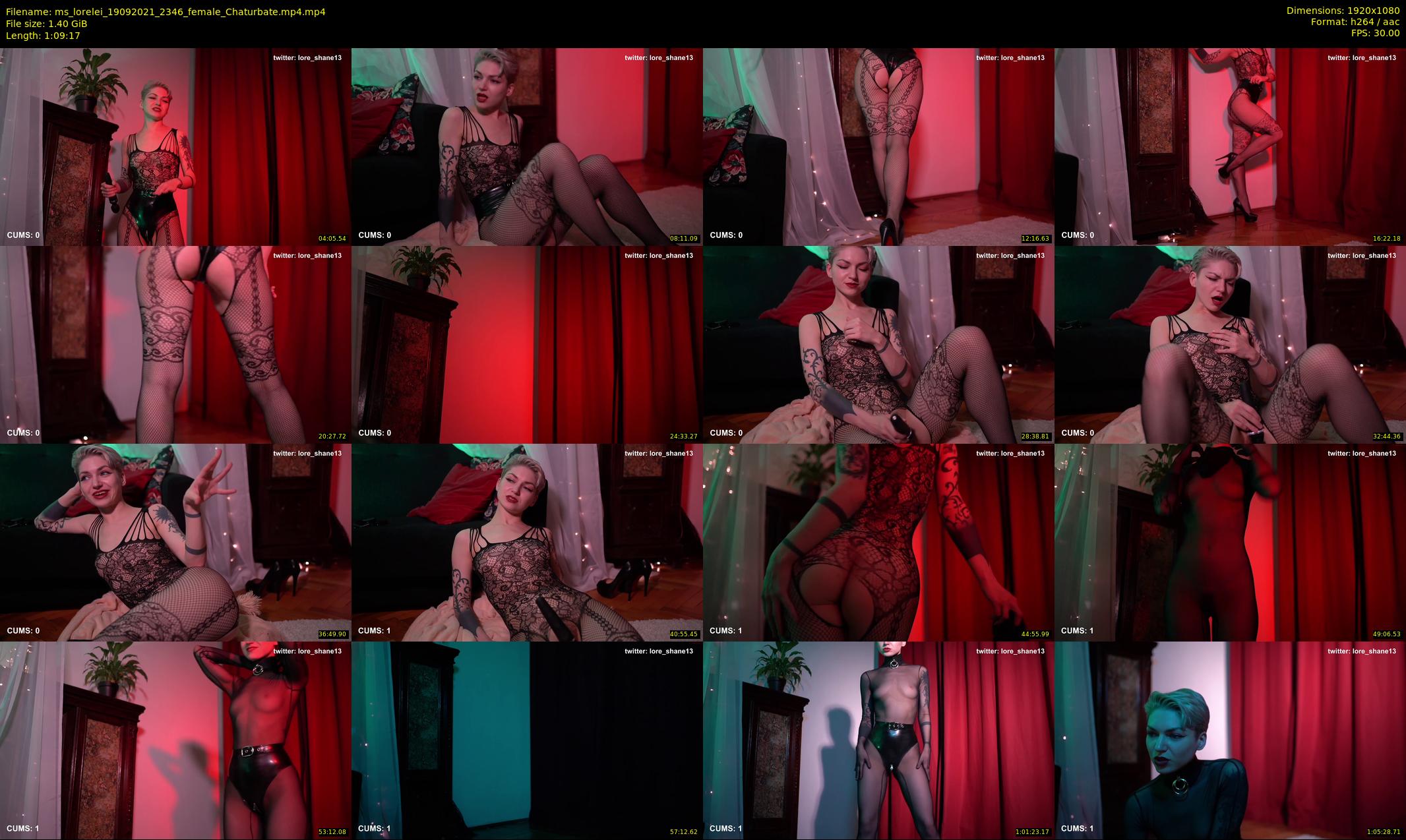 ms_lorelei — 70 minute Chaturbate female cam show recording, 1080p, Sep 19, 2021