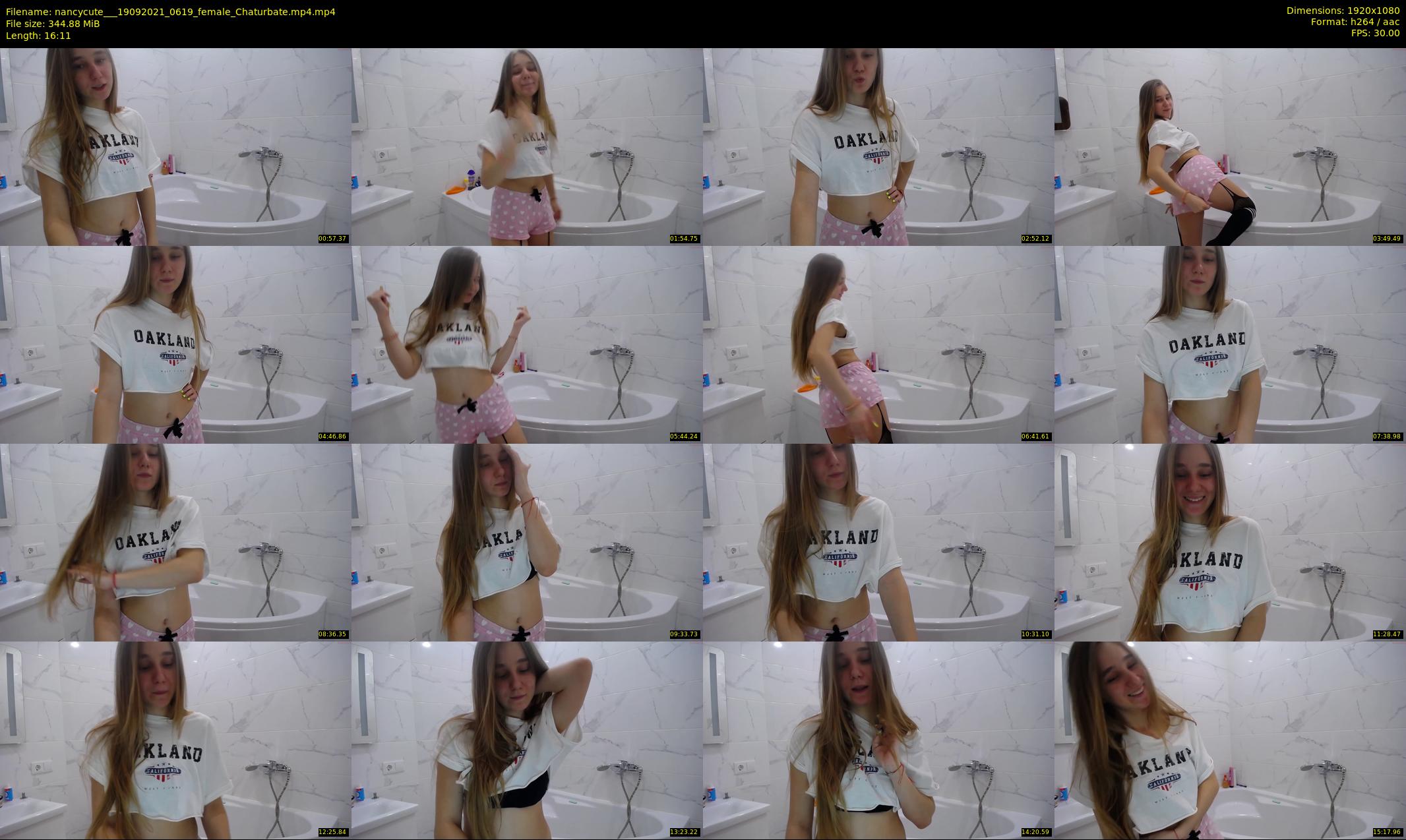 nancycute__ — 17 minute Chaturbate female cam show recording, 1080p, Sep 19, 2021