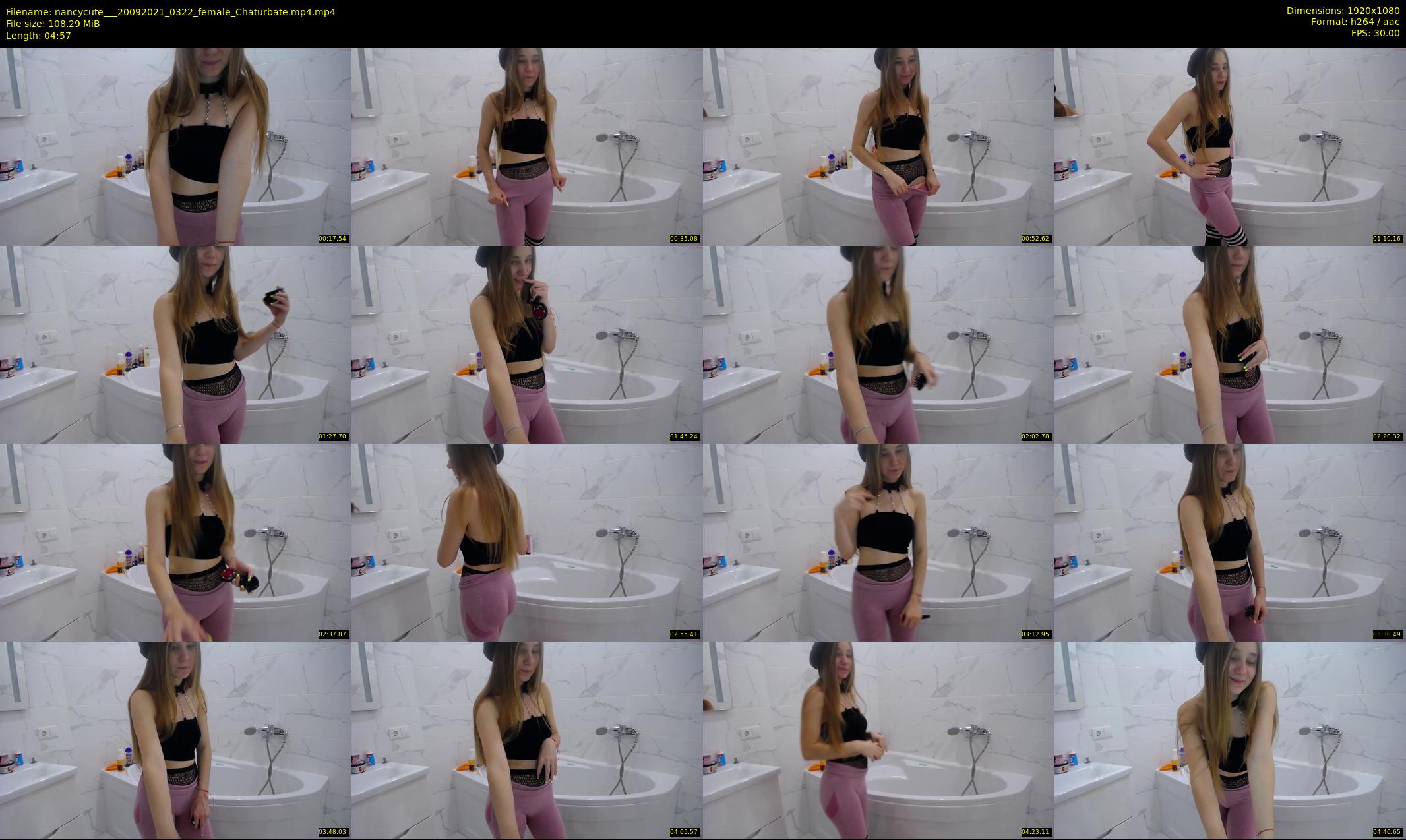 nancycute__ — 5 minute Chaturbate female cam show recording, 1080p, Sep 20, 2021