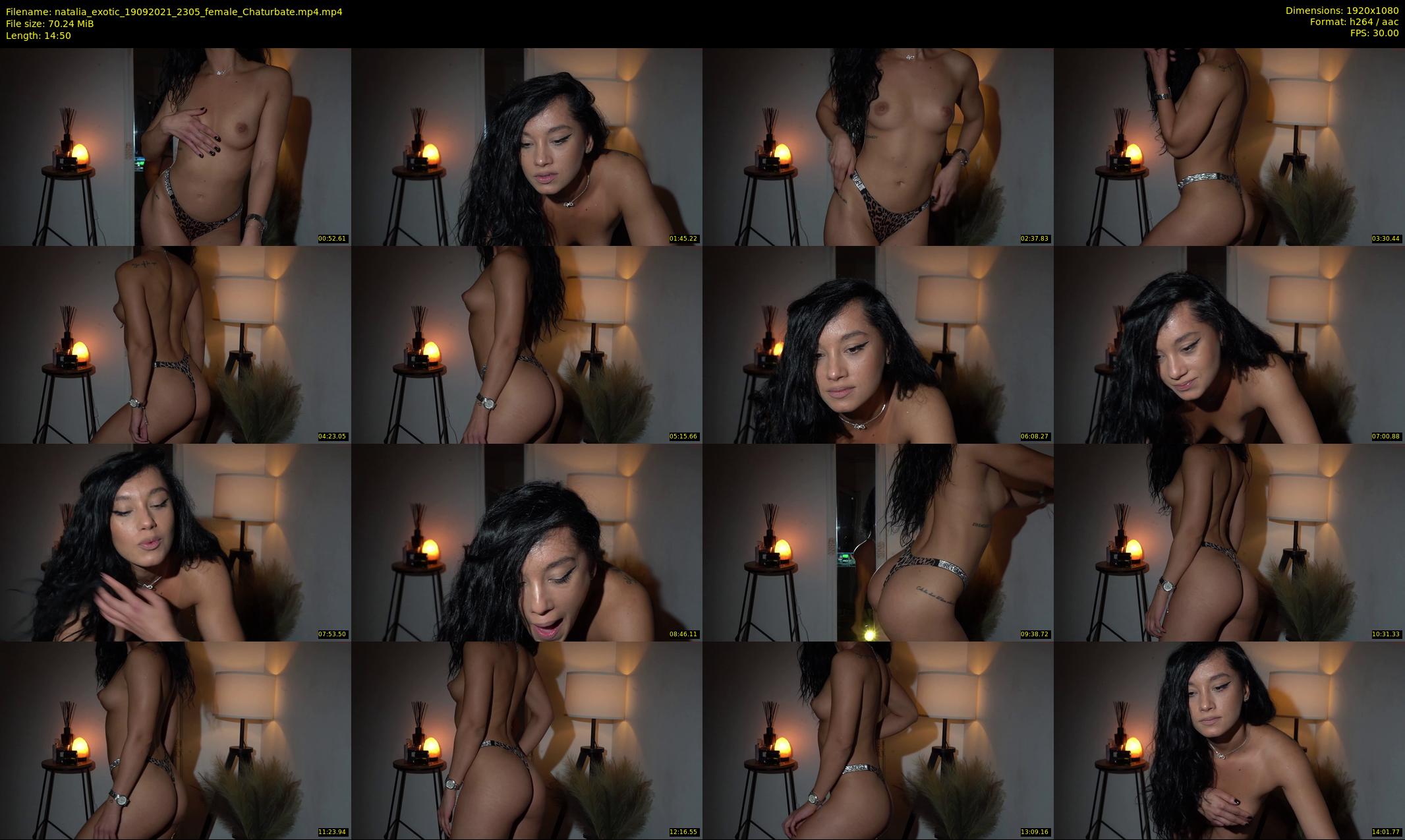 natalia_exotic — 15 minute Chaturbate female cam show recording, 1080p, Sep 19, 2021