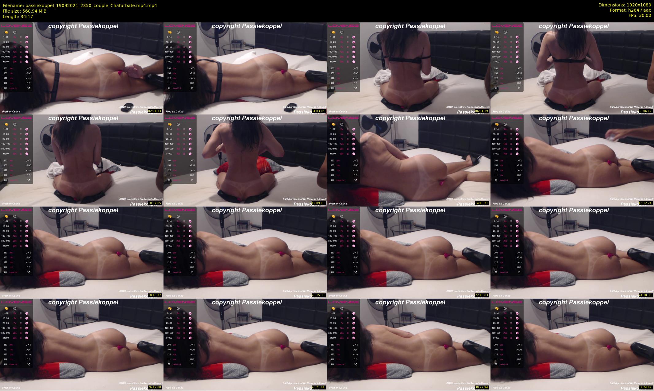 passiekoppel — 35 minute Chaturbate couple cam show recording, 1080p, Sep 19, 2021