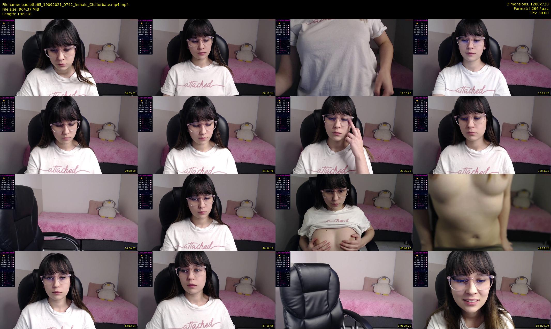 paulette65 — 70 minute Chaturbate female cam show recording, 720p, Sep 19, 2021