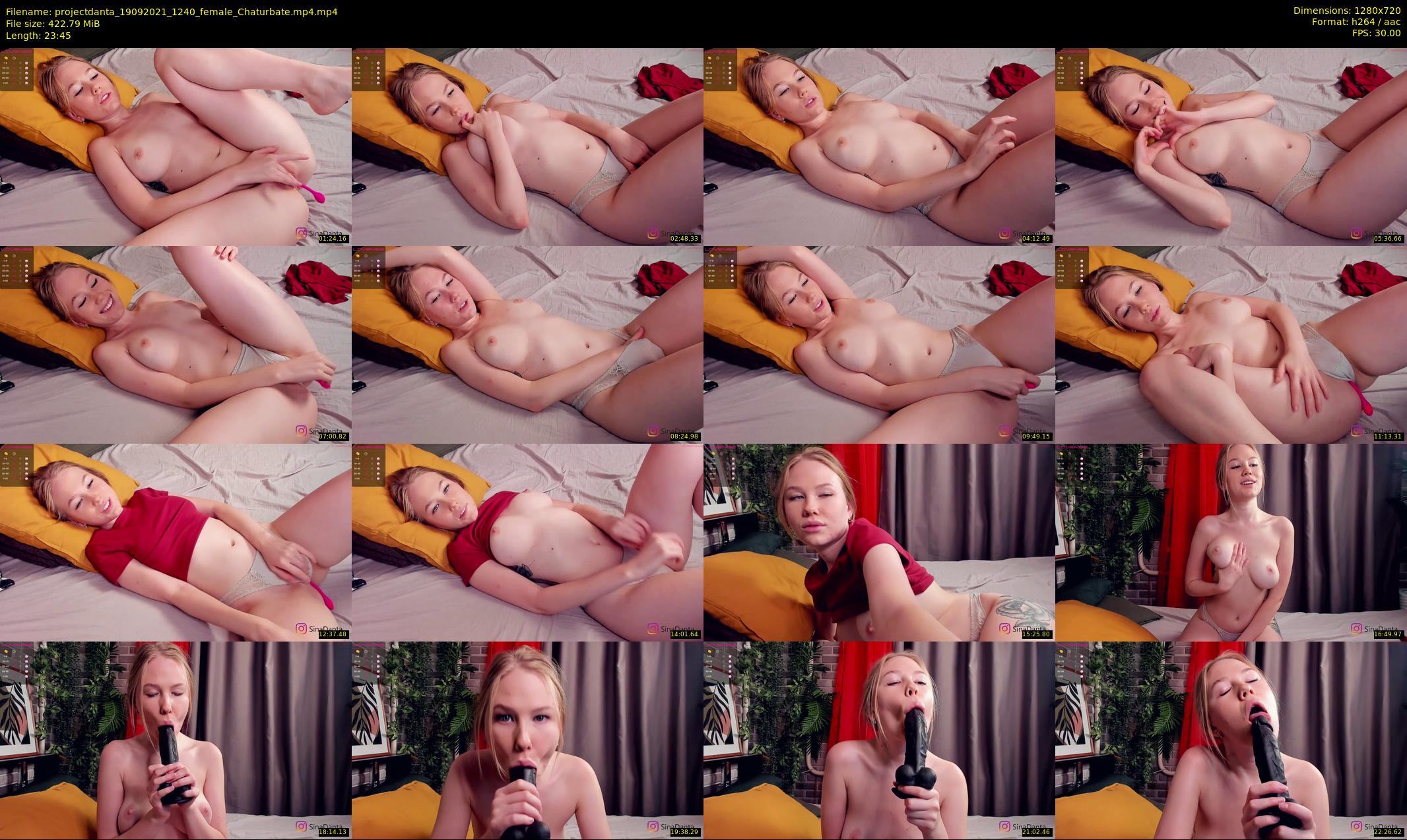 projectdanta — 24 minute Chaturbate female cam show recording, 720p, Sep 19, 2021