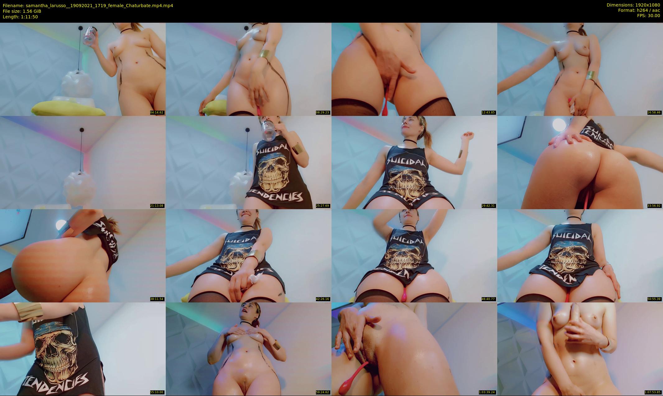samantha_larusso_ — 72 minute Chaturbate couple cam show recording, 1080p, Sep 19, 2021