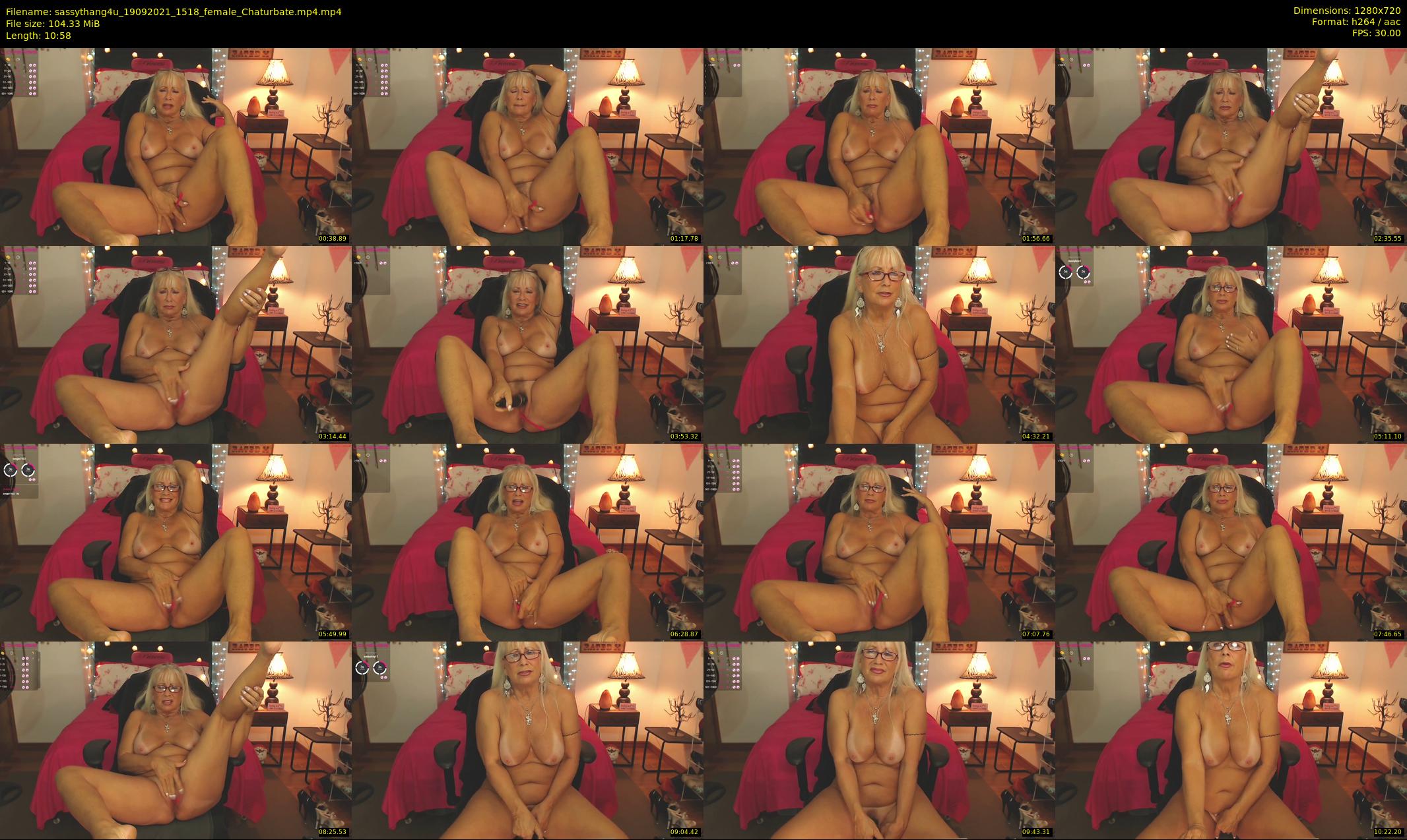sassythang4u — 11 minute Chaturbate female cam show recording, 720p, Sep 19, 2021