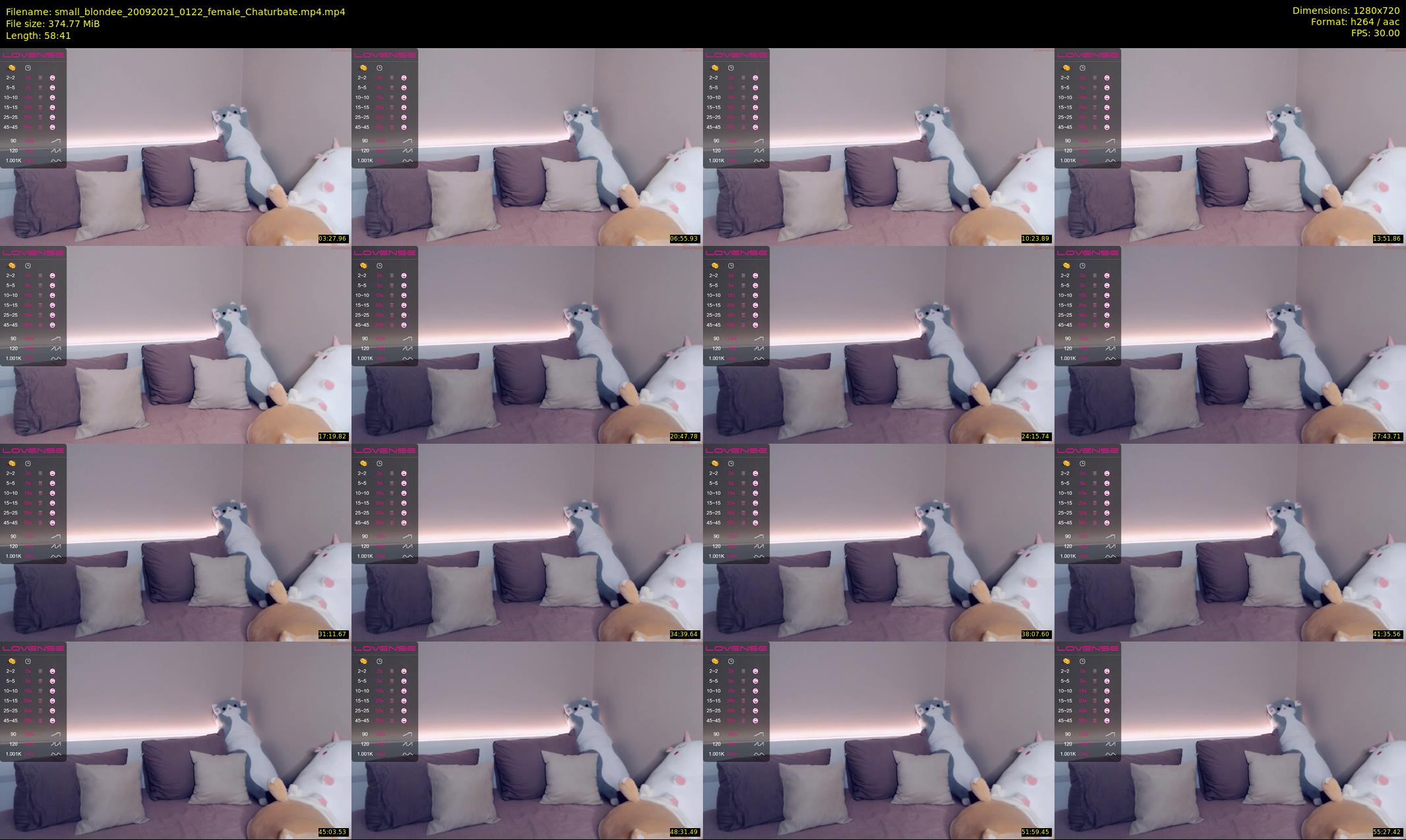small_blondee — 59 minute Chaturbate female cam show recording, 720p, Sep 20, 2021