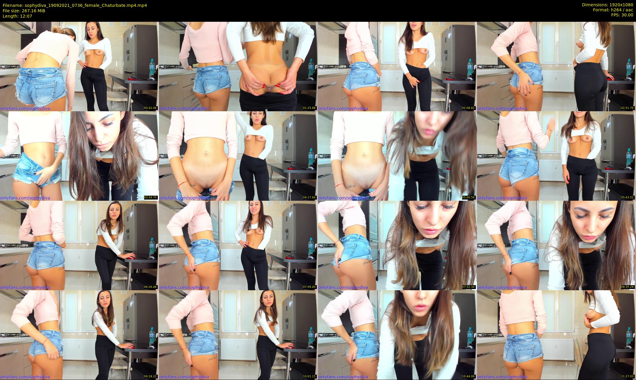 sophydiva — 13 minute Chaturbate female cam show recording, 1080p, Sep 19, 2021