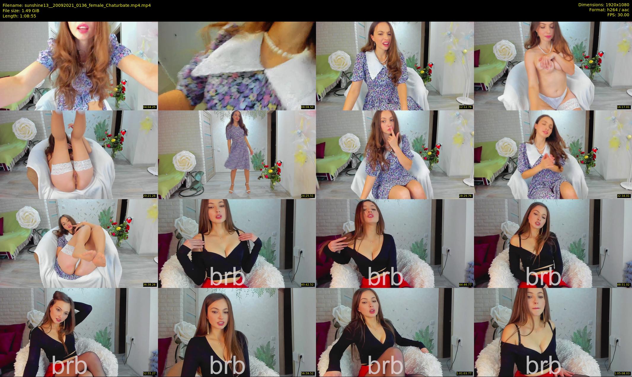 sunshine13_ — 69 minute Chaturbate female cam show recording, 1080p, Sep 20, 2021