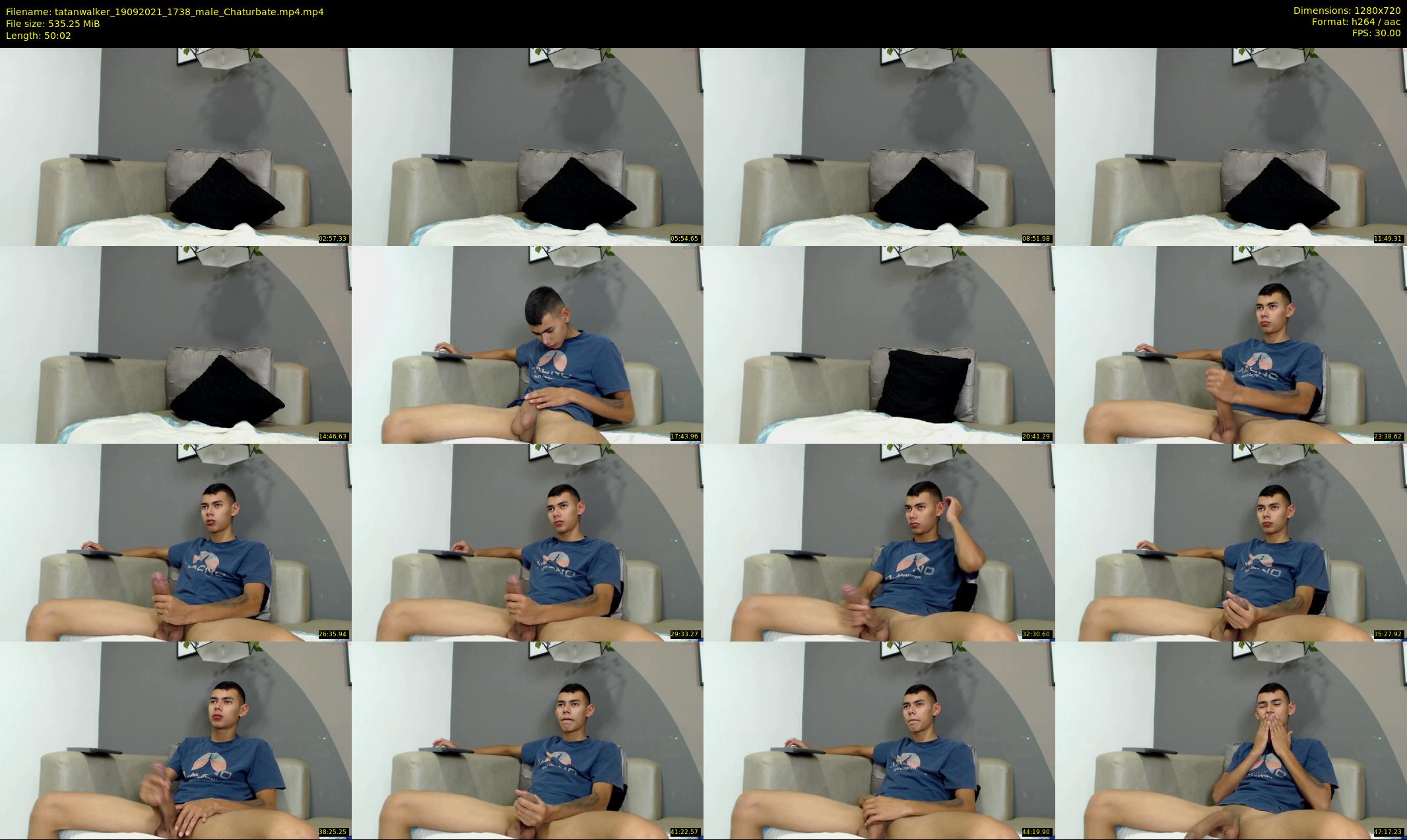 tatanwalker — 51 minute Chaturbate male cam show recording, 720p, Sep 19, 2021