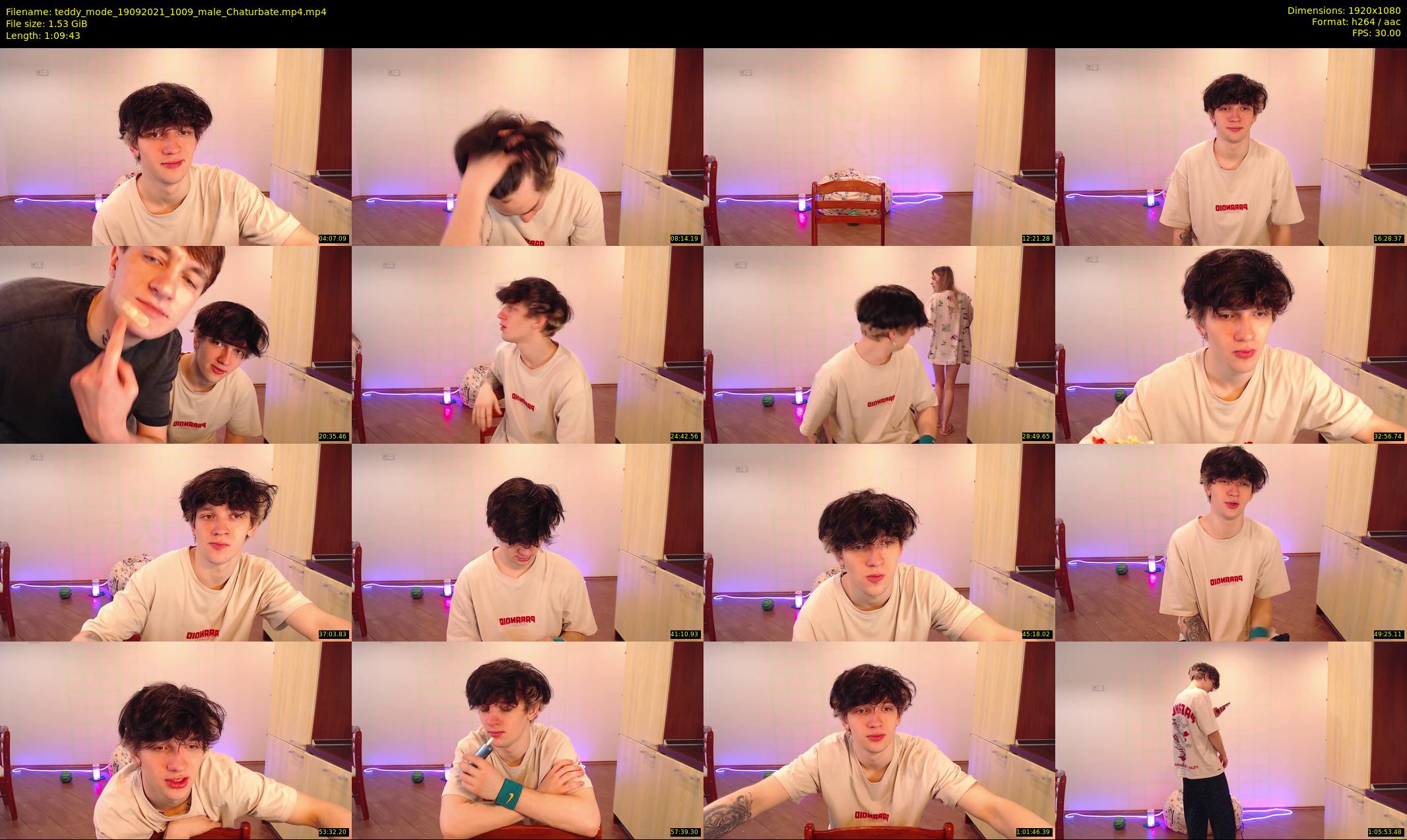 teddy_mode — 70 minute Chaturbate couple cam show recording, 1080p, Sep 19, 2021