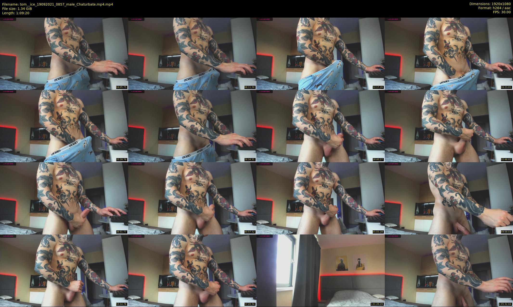 tom__ice — 70 minute Chaturbate male cam show recording, 1080p, Sep 19, 2021