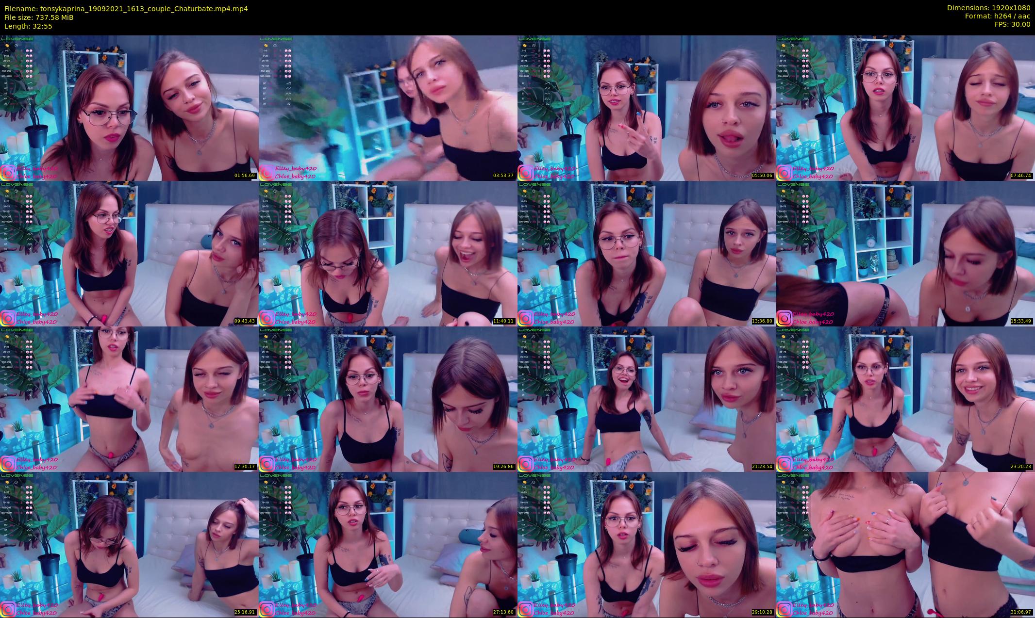 tonsykaprina — 33 minute Chaturbate couple cam show recording, 1080p, Sep 19, 2021