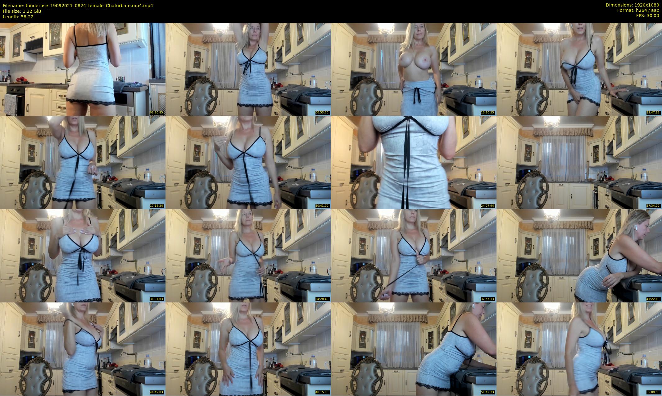 tunderose — 59 minute Chaturbate female cam show recording, 1080p, Sep 19, 2021