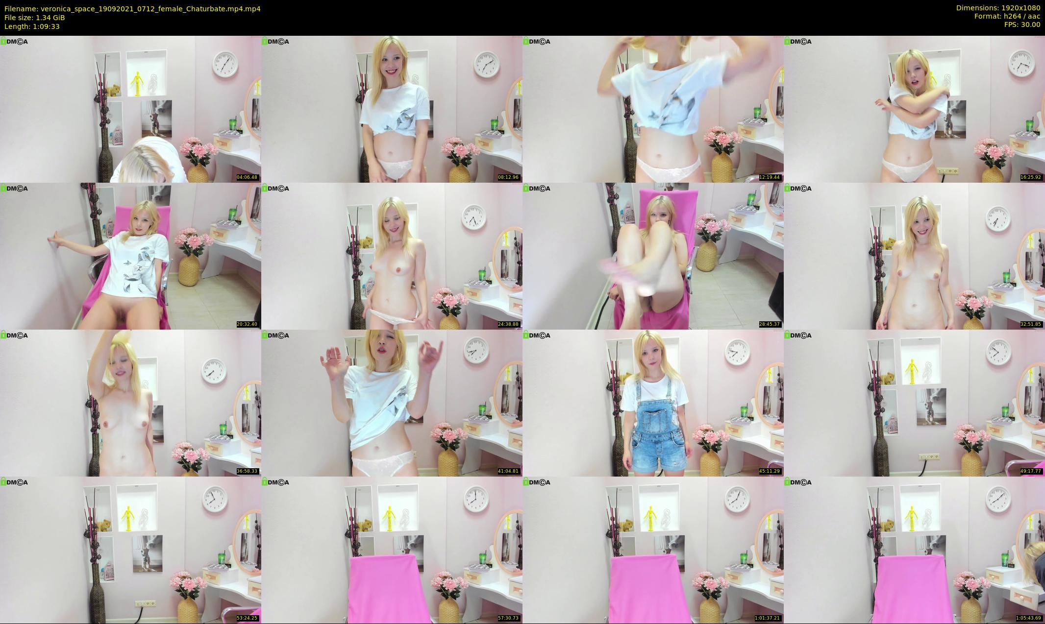 veronica_space — 70 minute Chaturbate female cam show recording, 1080p, Sep 19, 2021