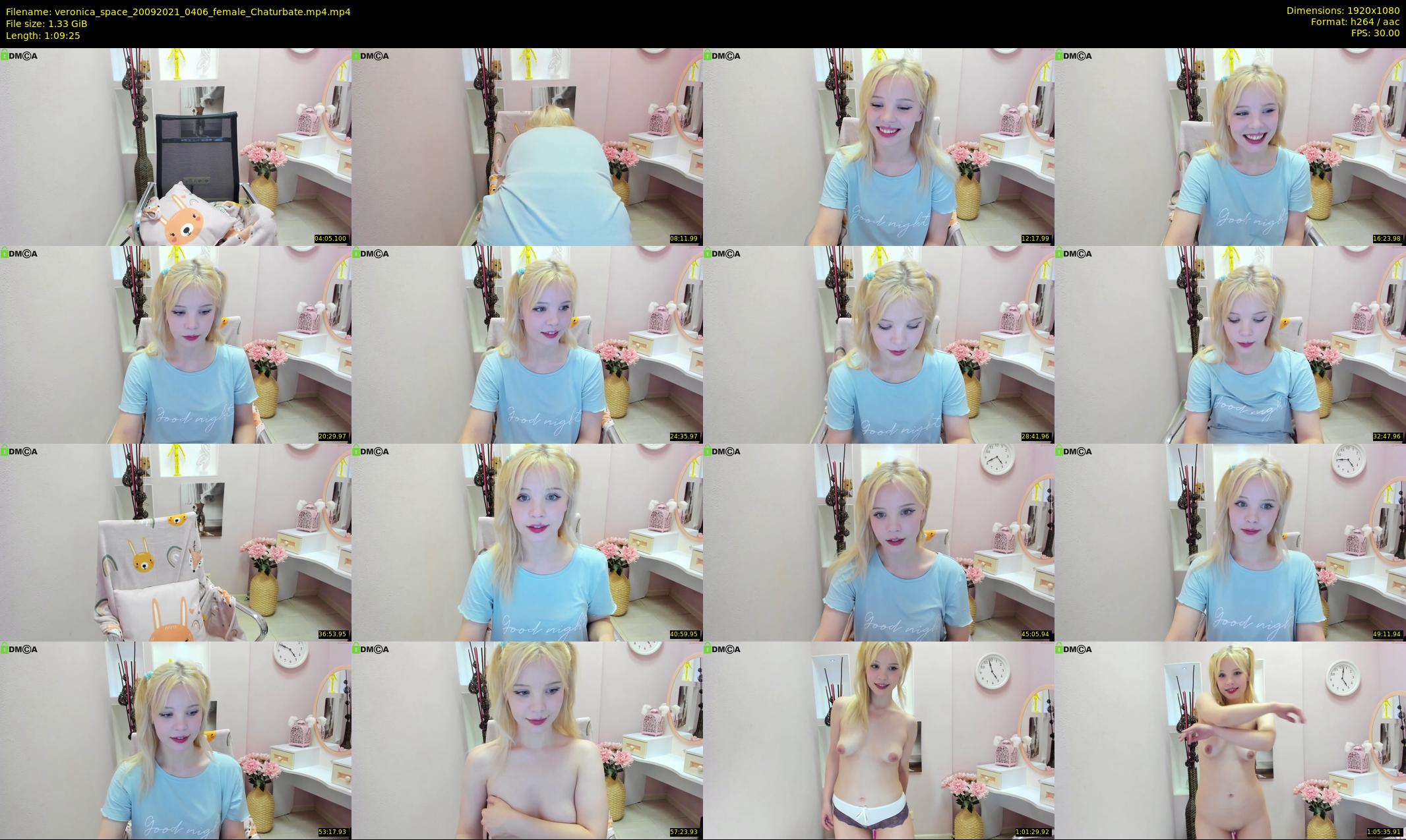 veronica_space — 70 minute Chaturbate female cam show recording, 1080p, Sep 20, 2021